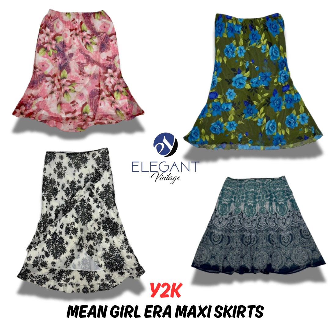 Jupes maxi de l'ère Mean Girl Y2K - EV0192