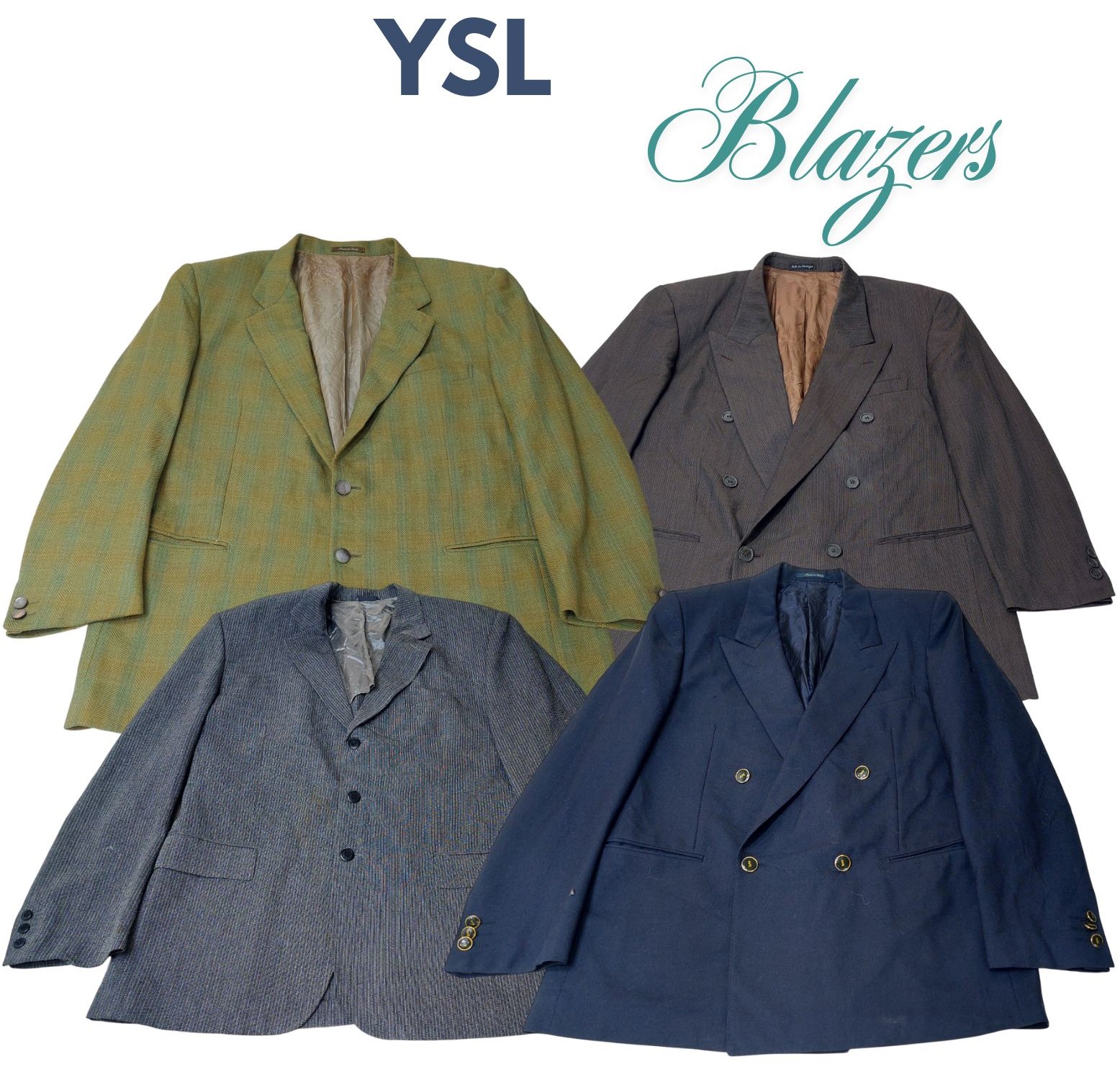 YSL-Yves Saint Laurent Veste de costume