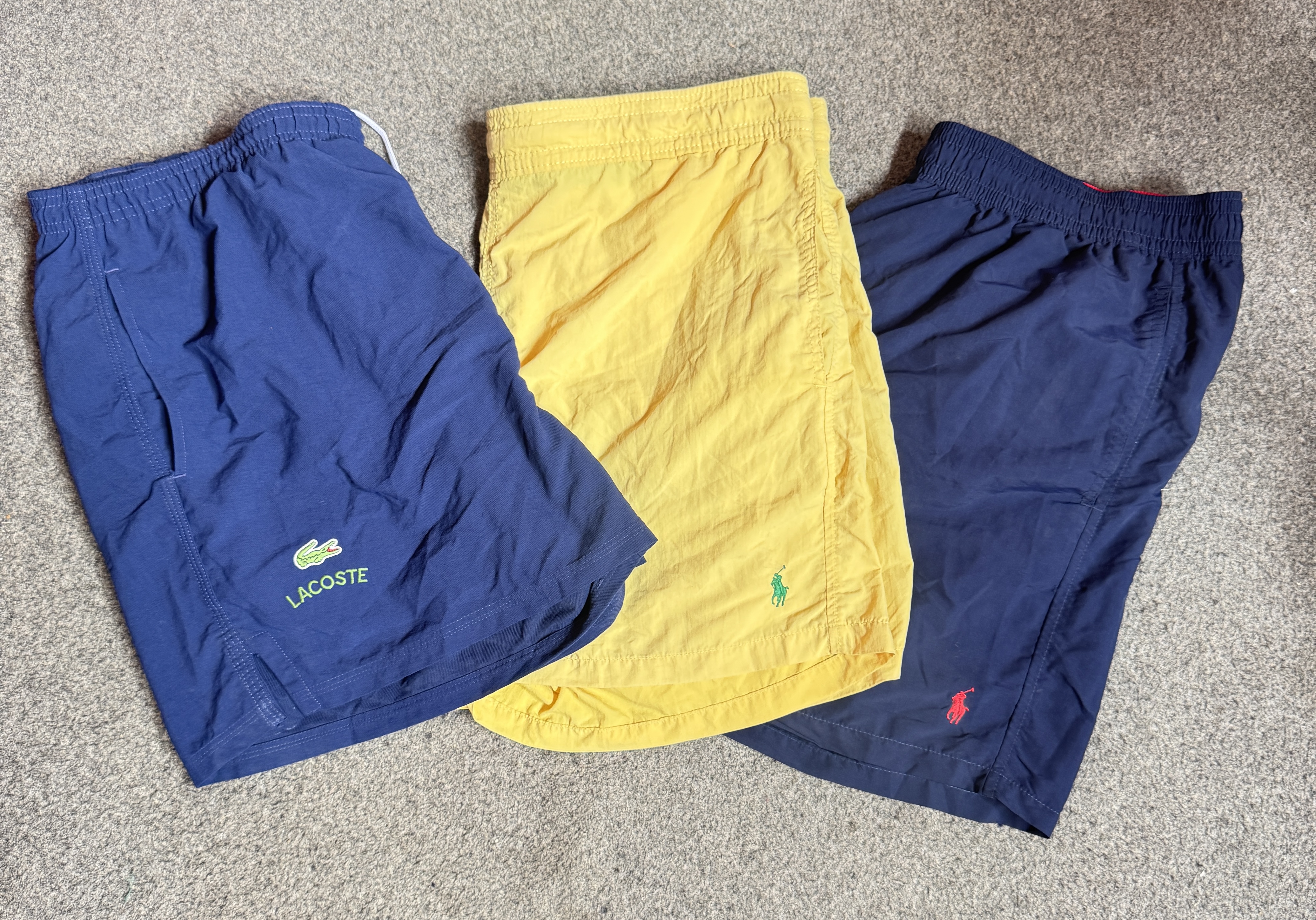 Ralph Lauren,Lacoste,Tommy shorts
