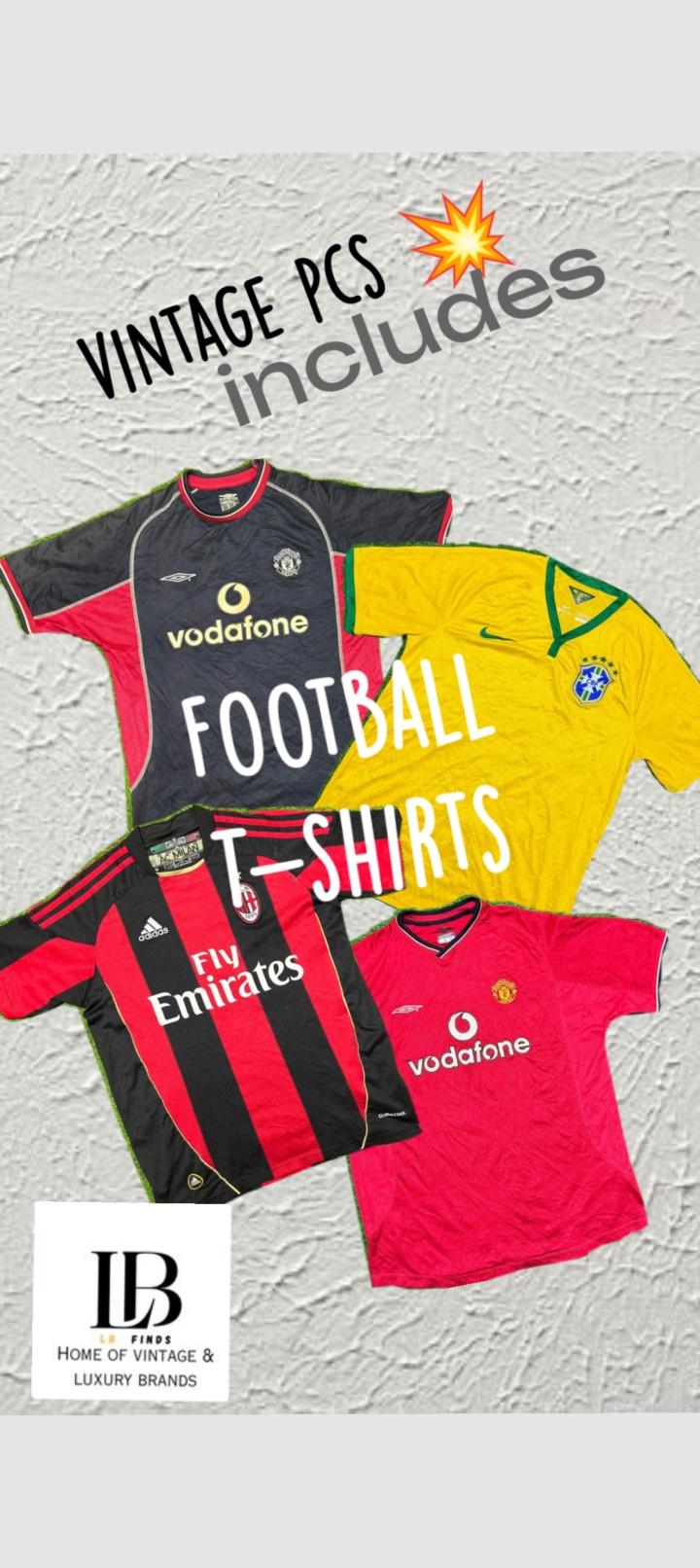 Authentic Football T-shirts