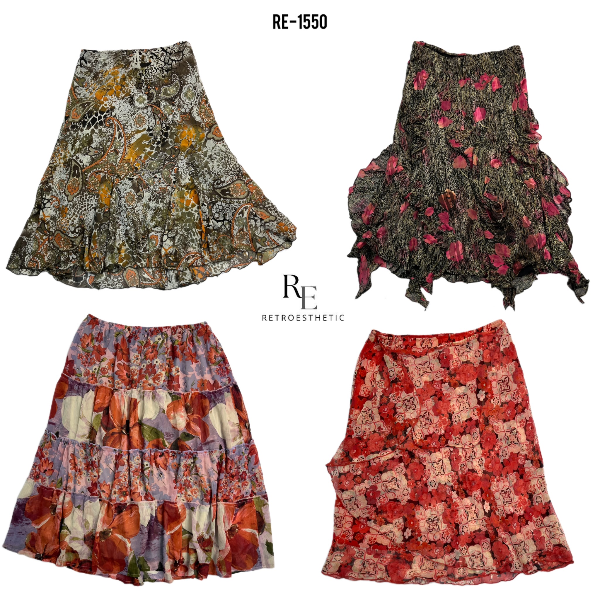 Jupes d'été Y2K Grunge (RE-1550)