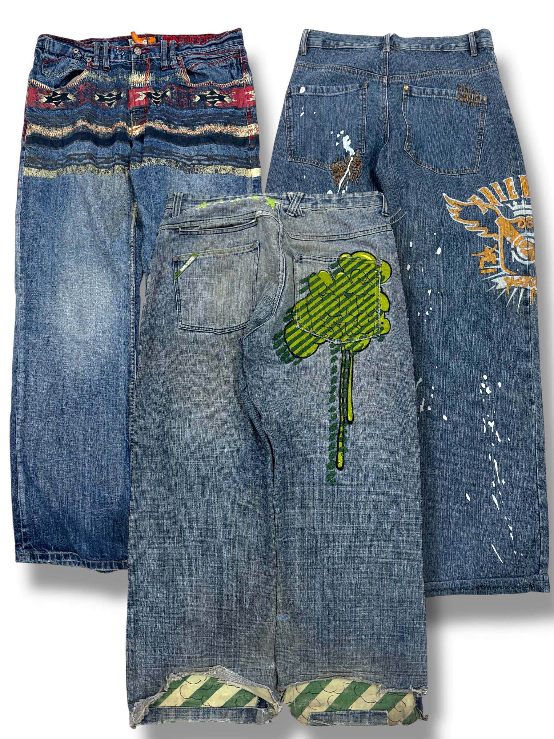 Jeans Hip Hop Y2K