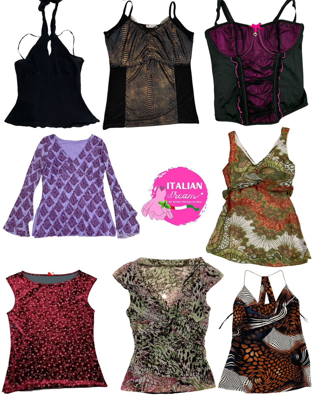 Y2K Cutie Collection tops