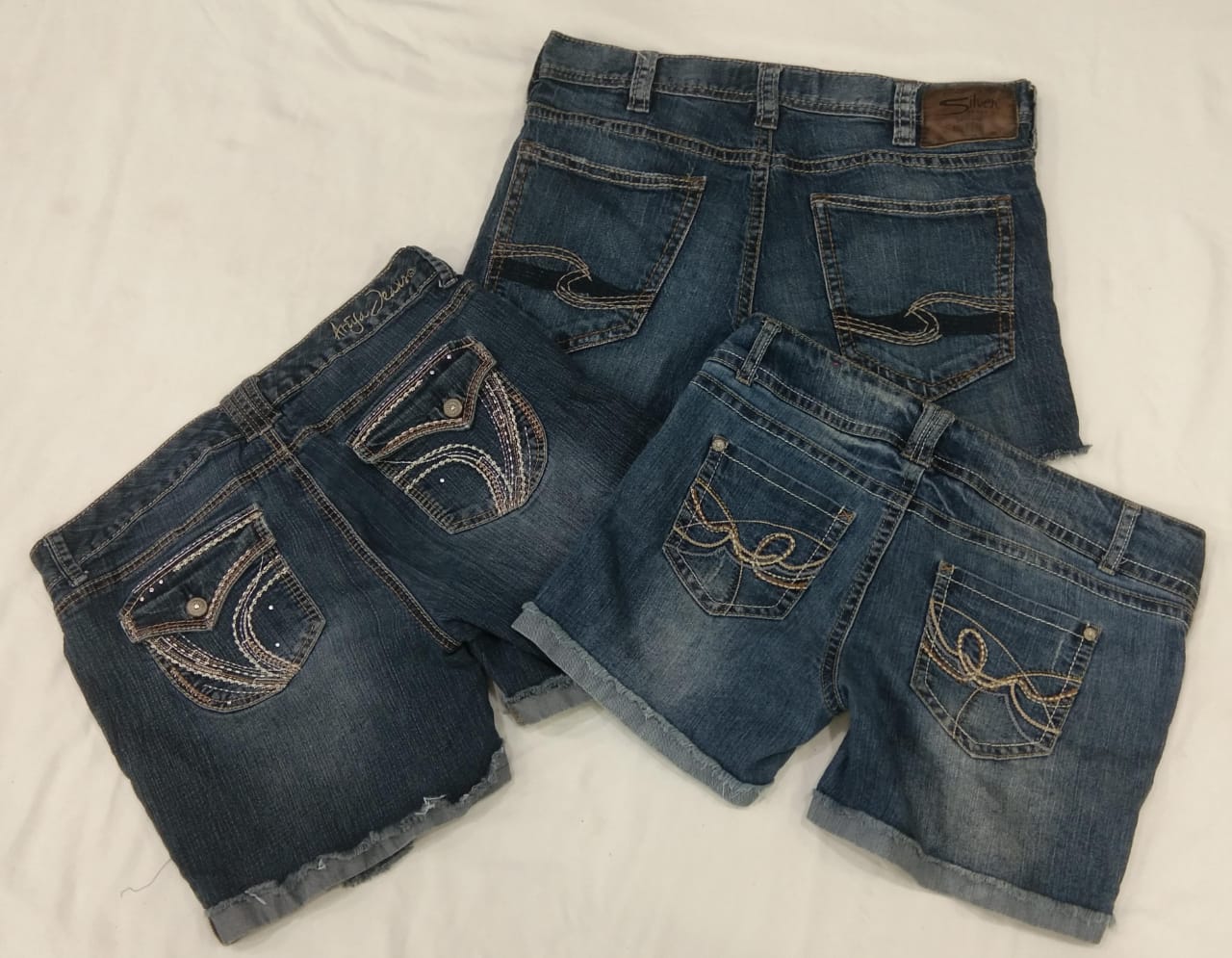 IQ0324 Y2K Pantaloni Corti Retro Mini