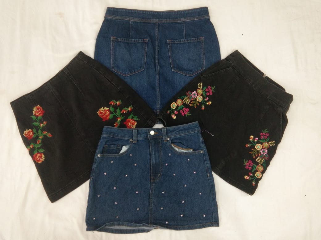 IQ0325 Y2K Mädchen Mini-Jeansröcke