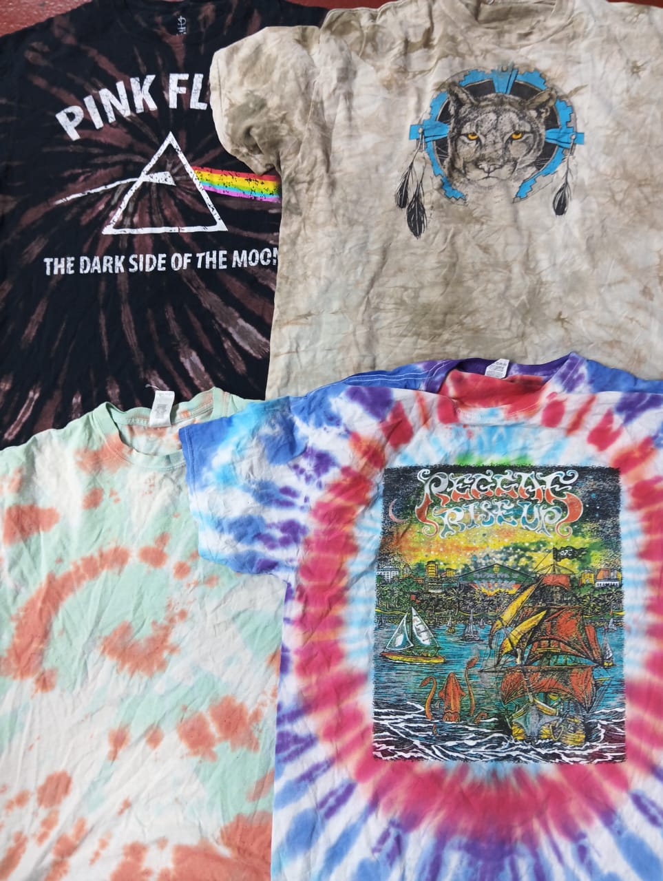 Camisetas Tie Dye