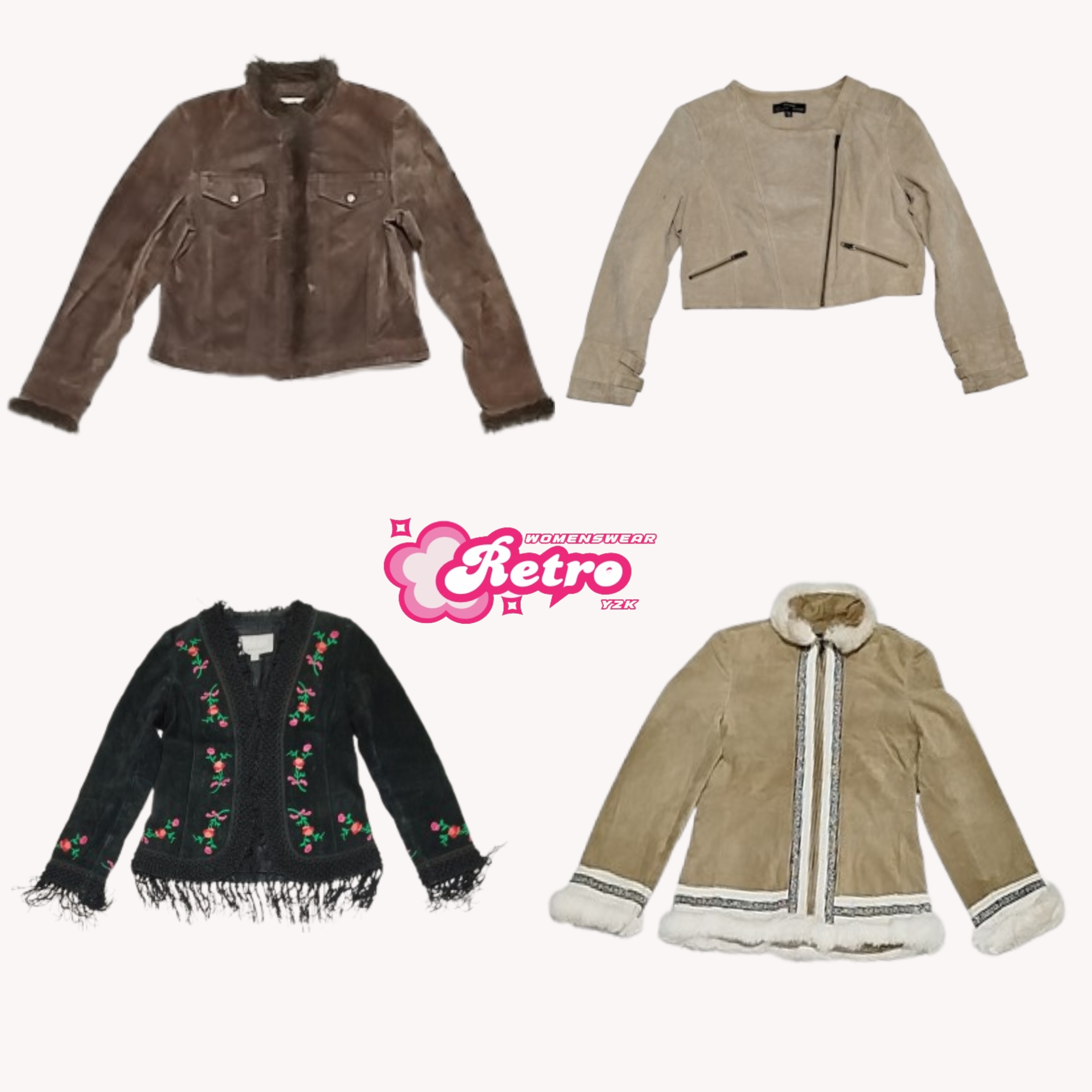 Y2K Suede Jacket