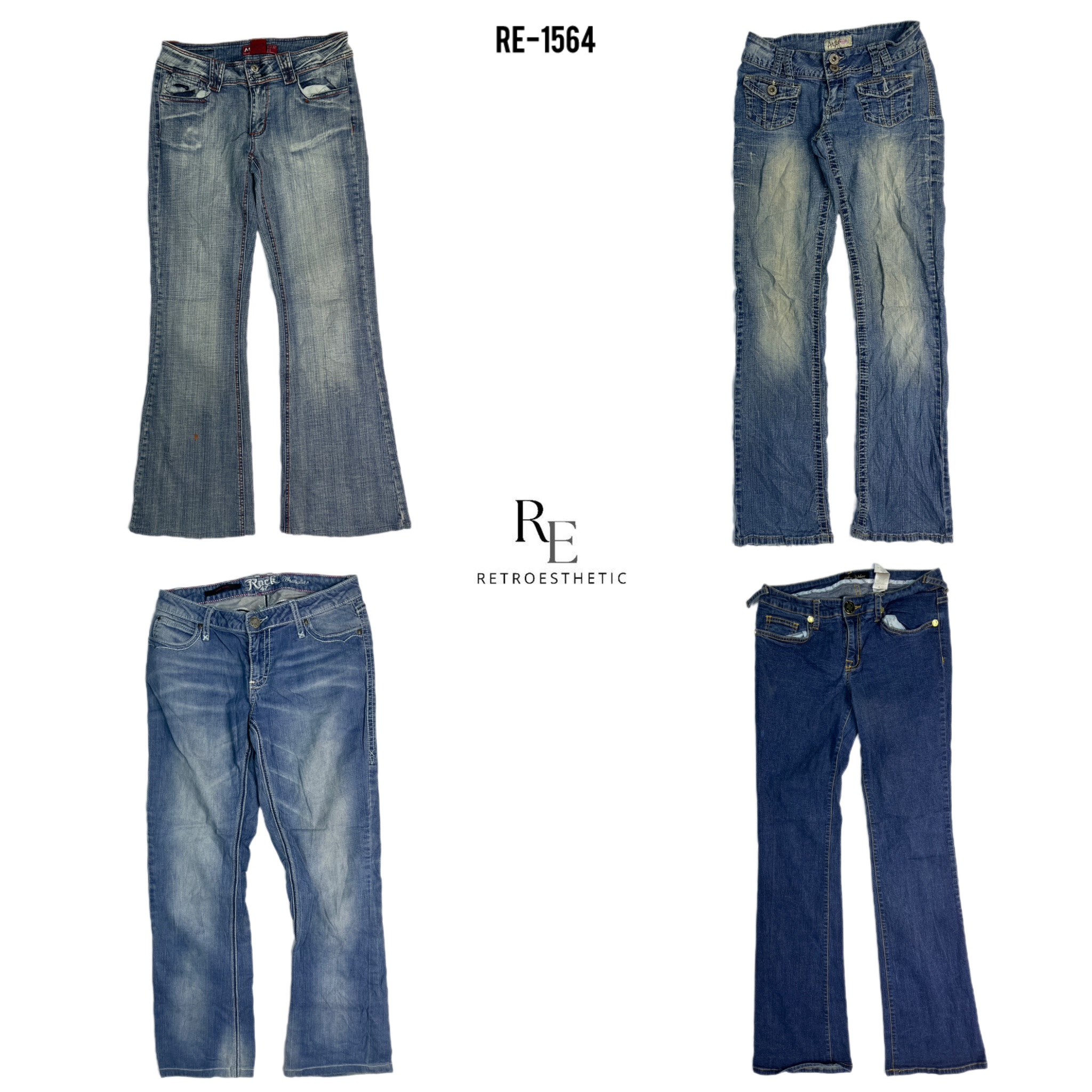 Jeans in denim Y2K IT Girl (RE-1564)