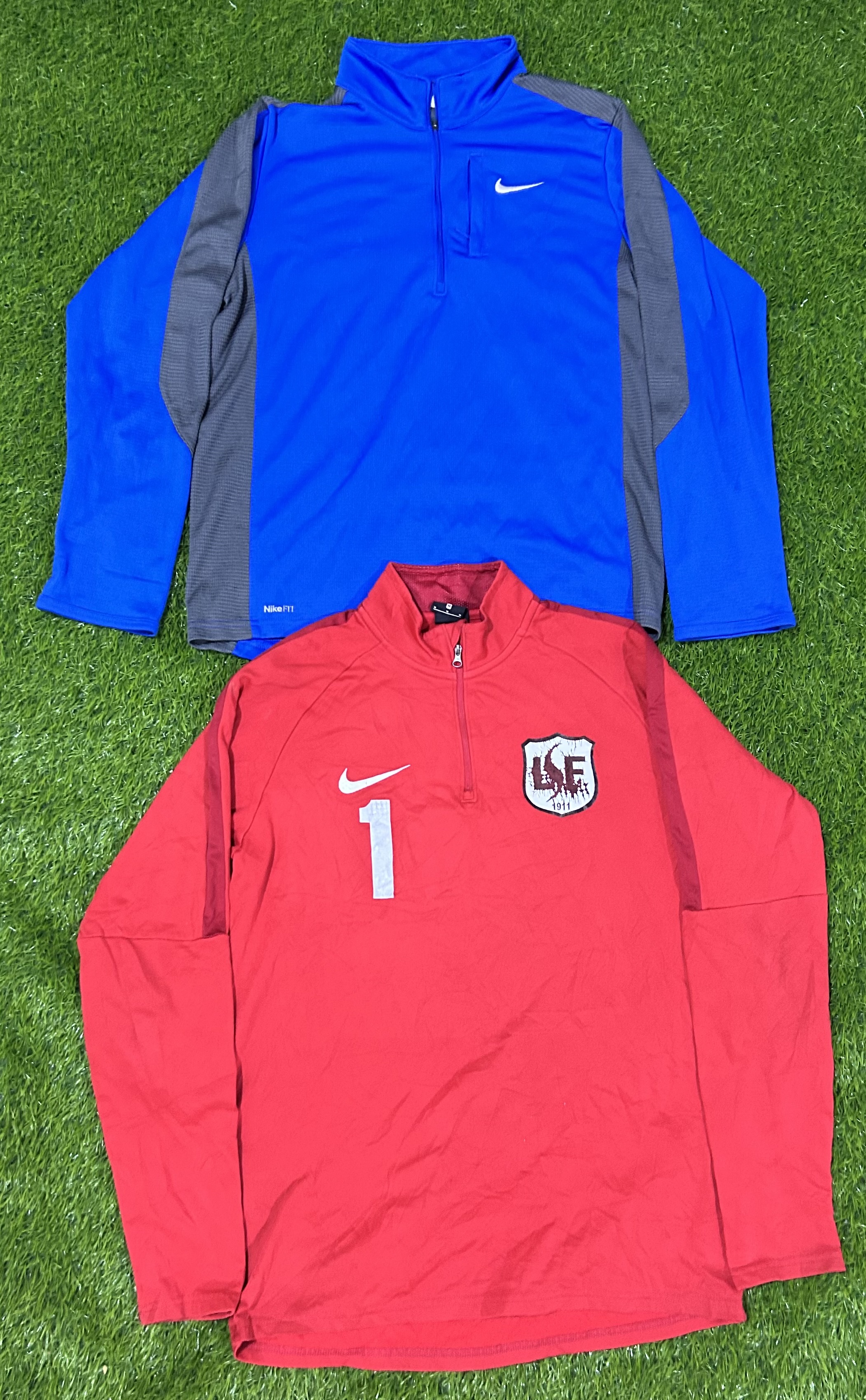 Chemises de sport Nike Haf Zip