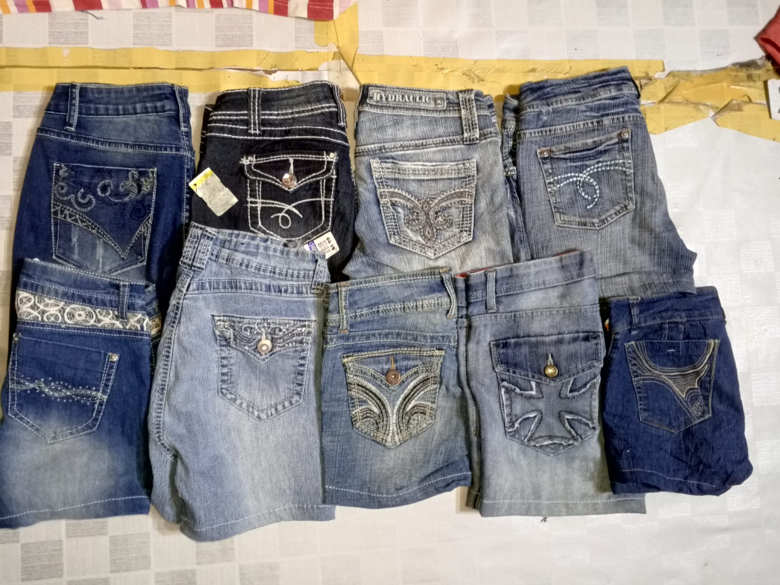 NO BOUNDARIES AND OTHER BRAND MINI MICRO SHORTS (MR666)