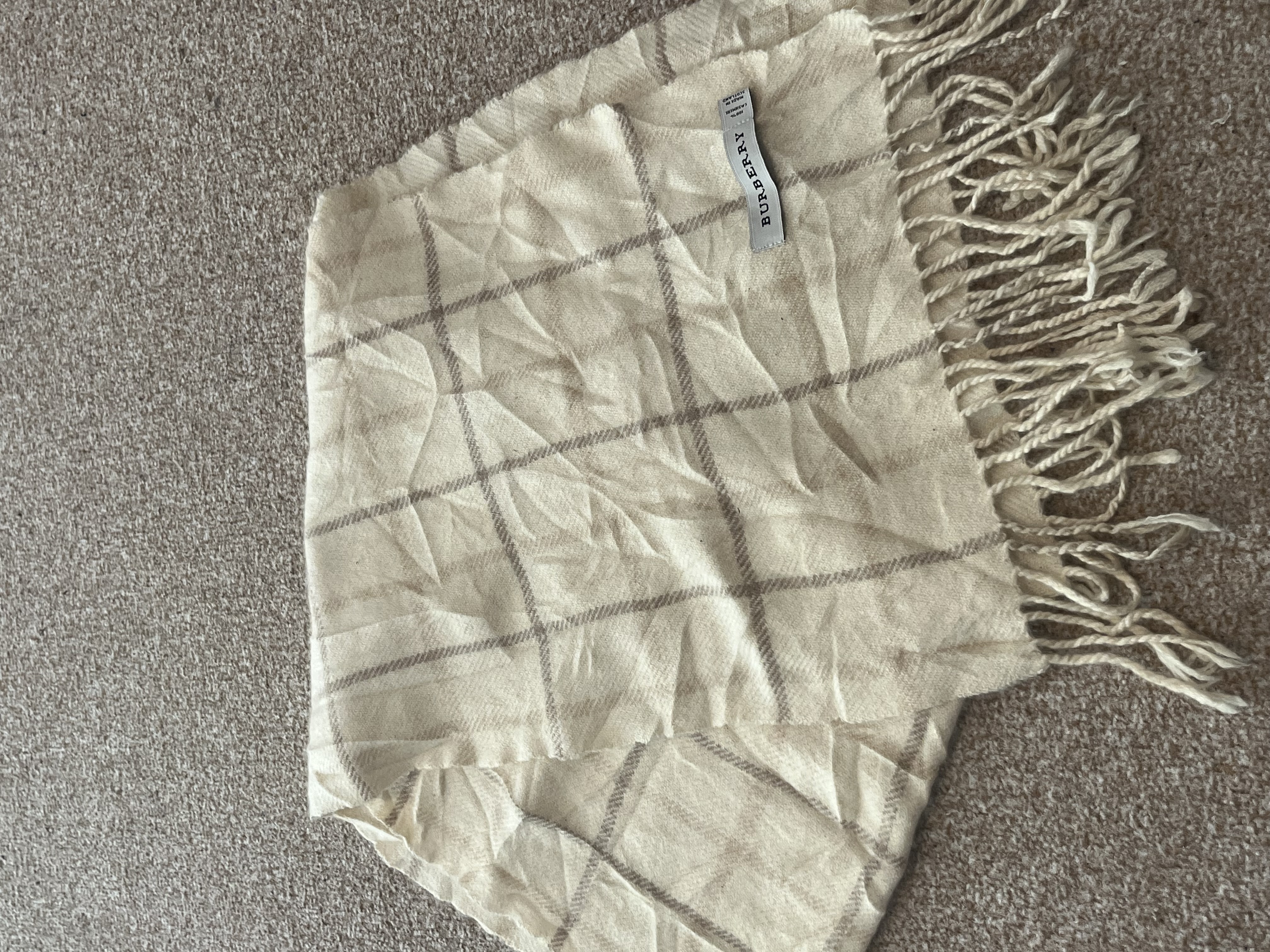 Bufandas de Burberry