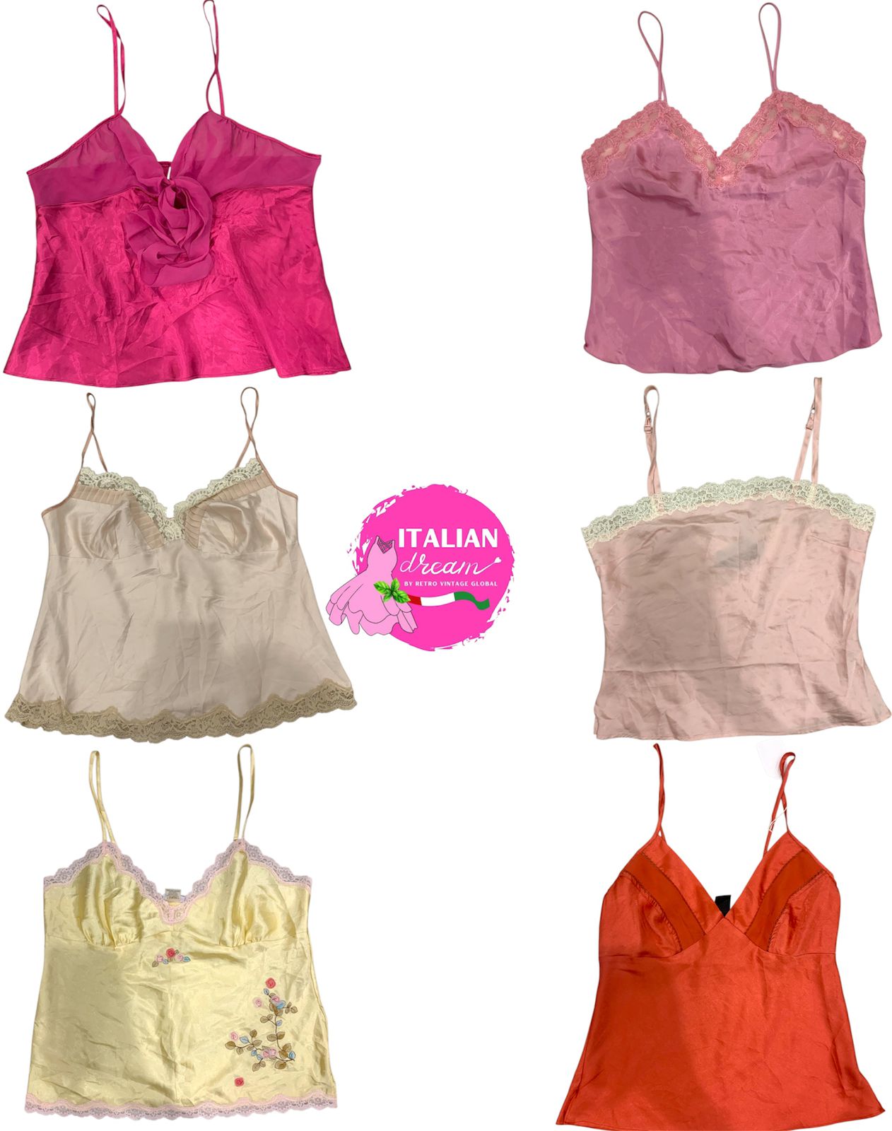 Camisole en soie douce style 2K