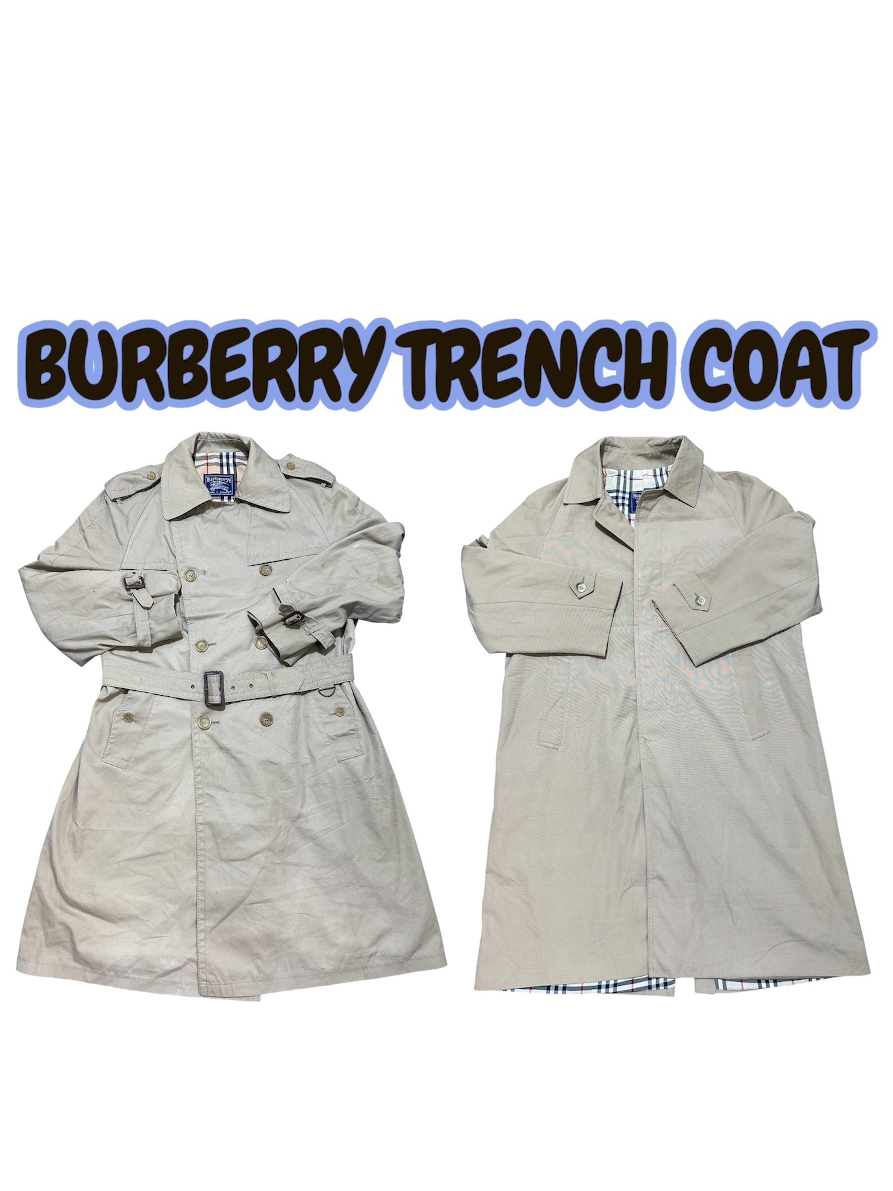 Trench coat Burberry autentico (J1)
