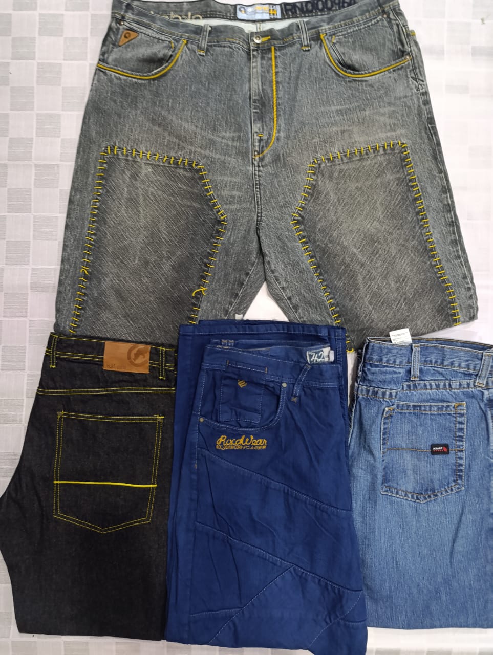 R91 Men Over Size Branded hip hop Baggy Jeans