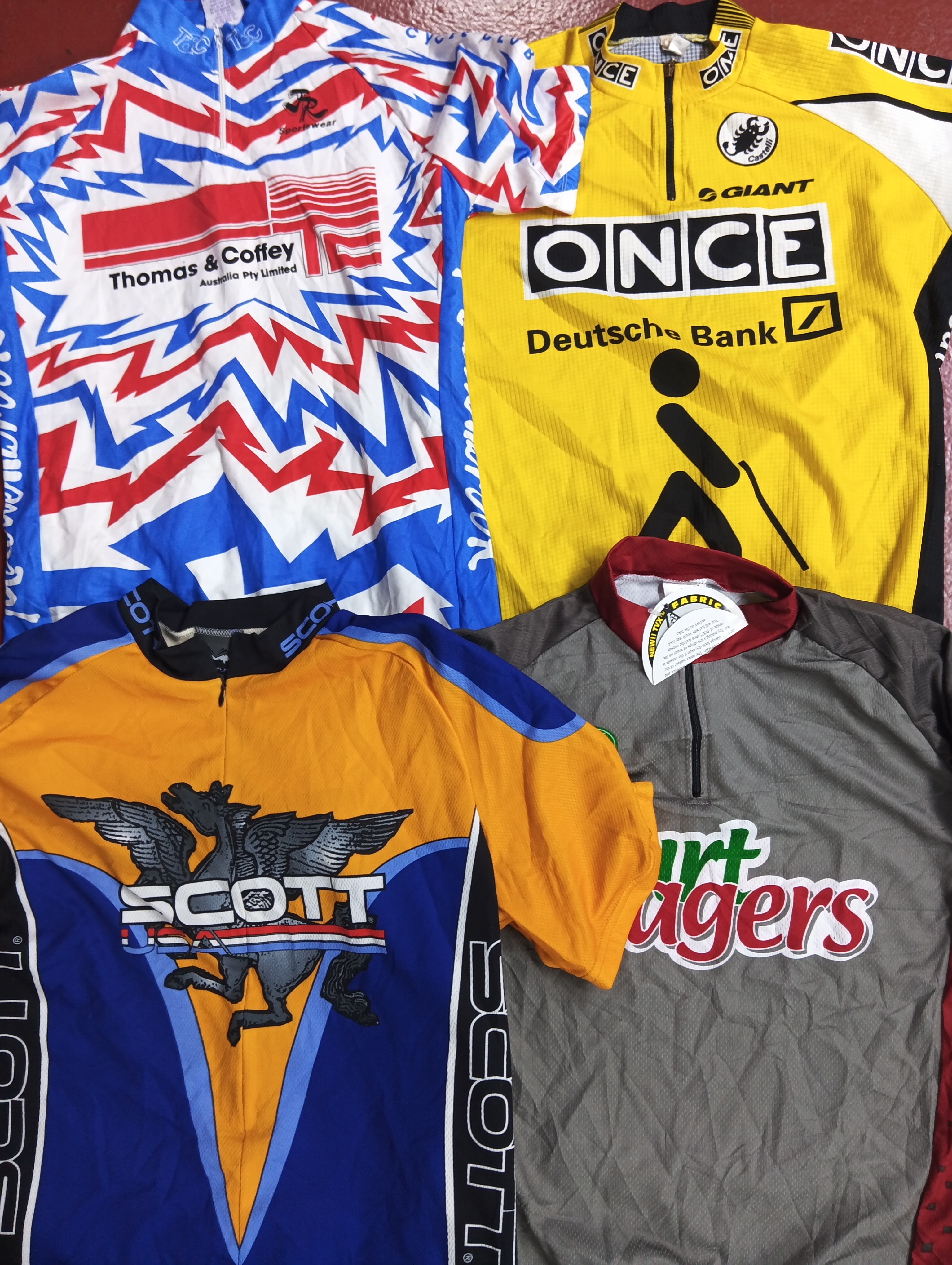 Camisetas de Ciclismo 50 Pçs