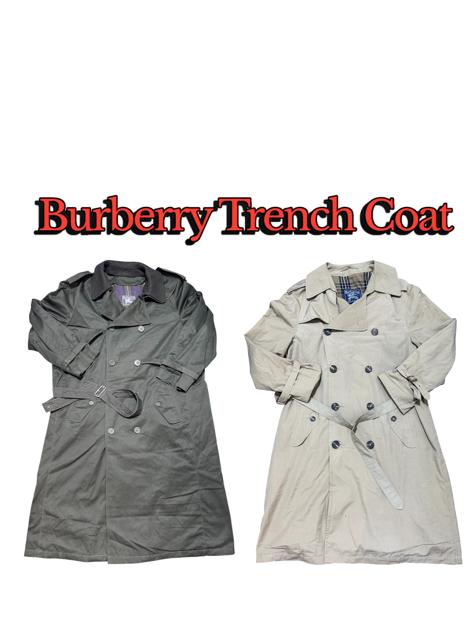 Authentic Burberry Trench Coats  (J2)