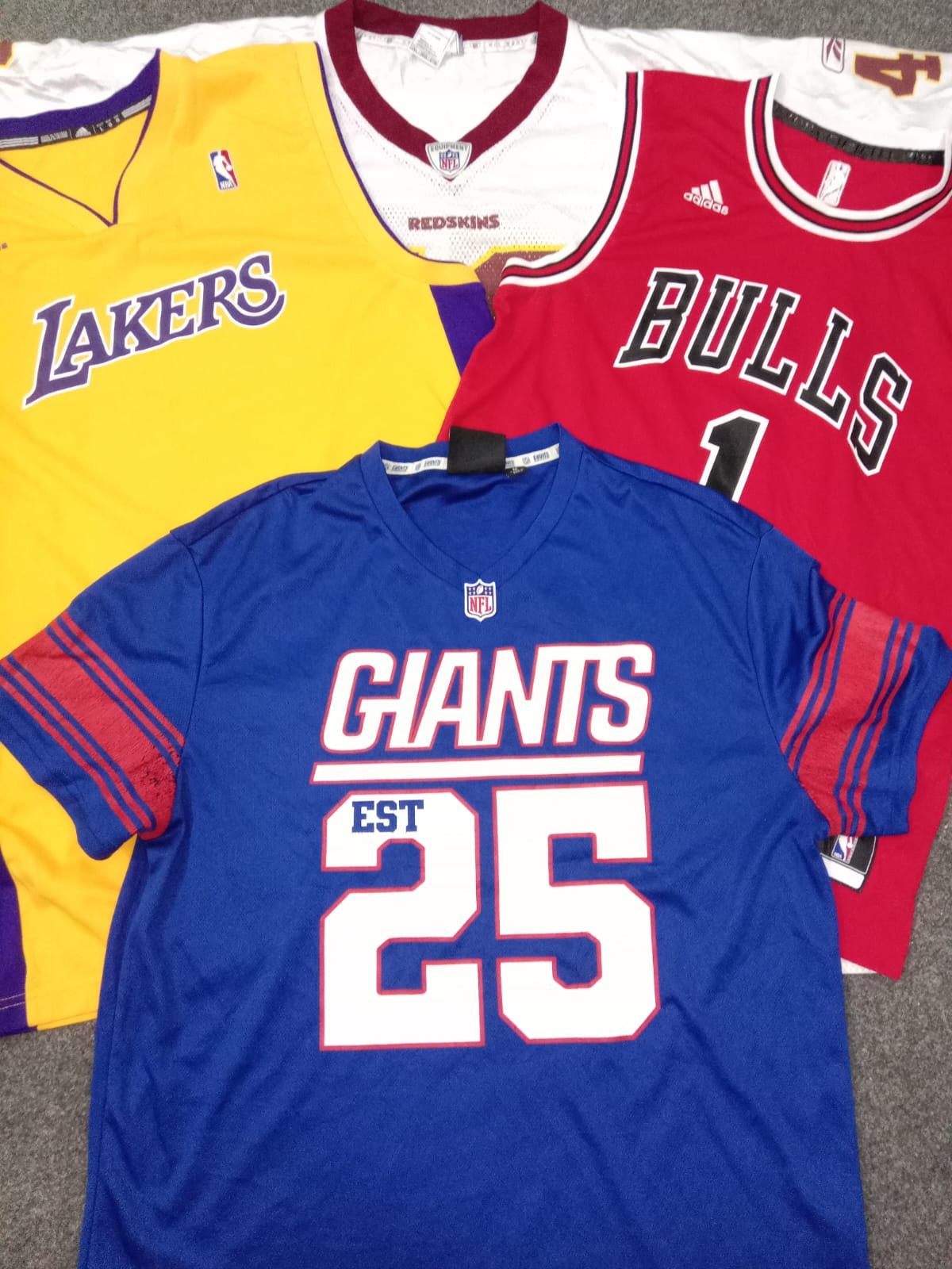 NFL, NBA JERSEYS