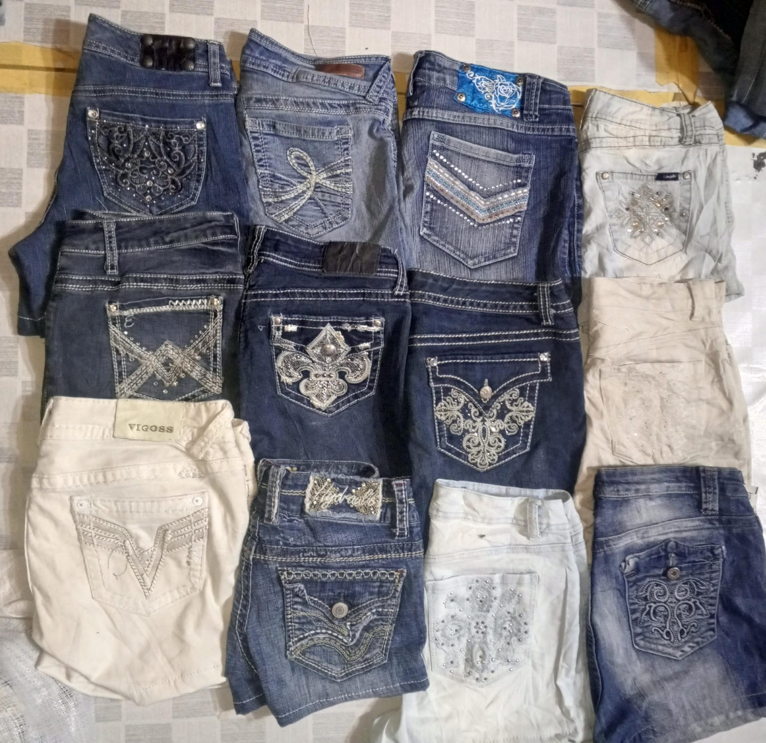 NO BOUNDARIES AND OTHER BRAND MINI MICRO SHORTS (MR667)