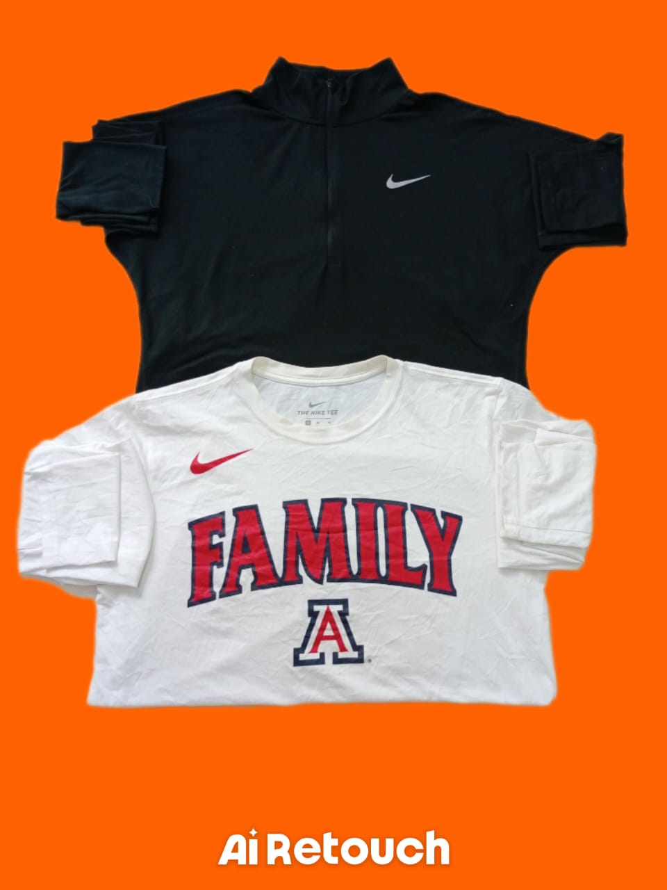 Men's Nike t shirts and half zip
