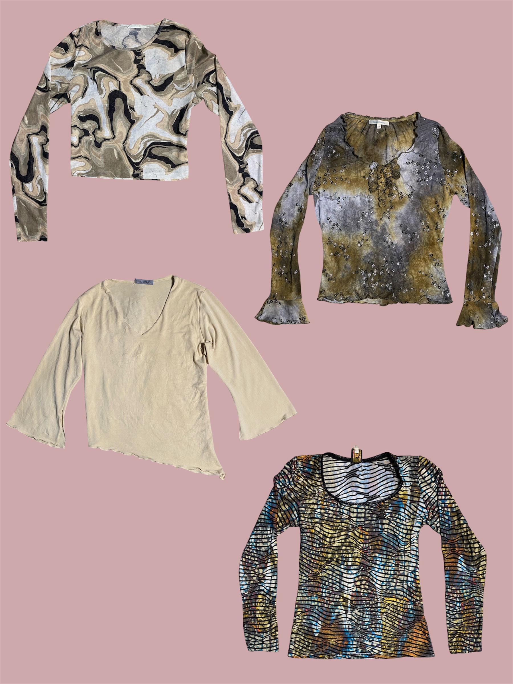 Electric Mood Y2K Graphic Top (TS:629)