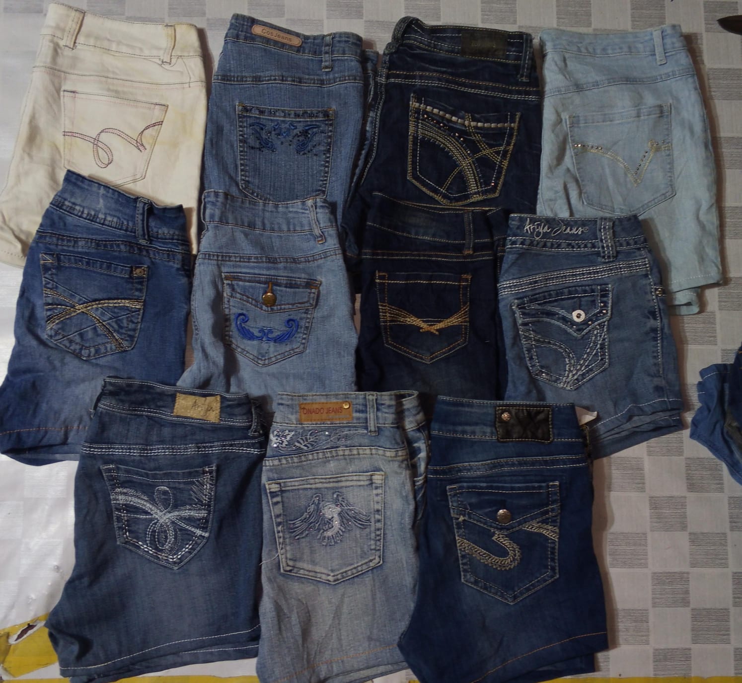 WALLFLOWER AND OTHER MIX BRANDS MINI SHORTS (ID 1236)
