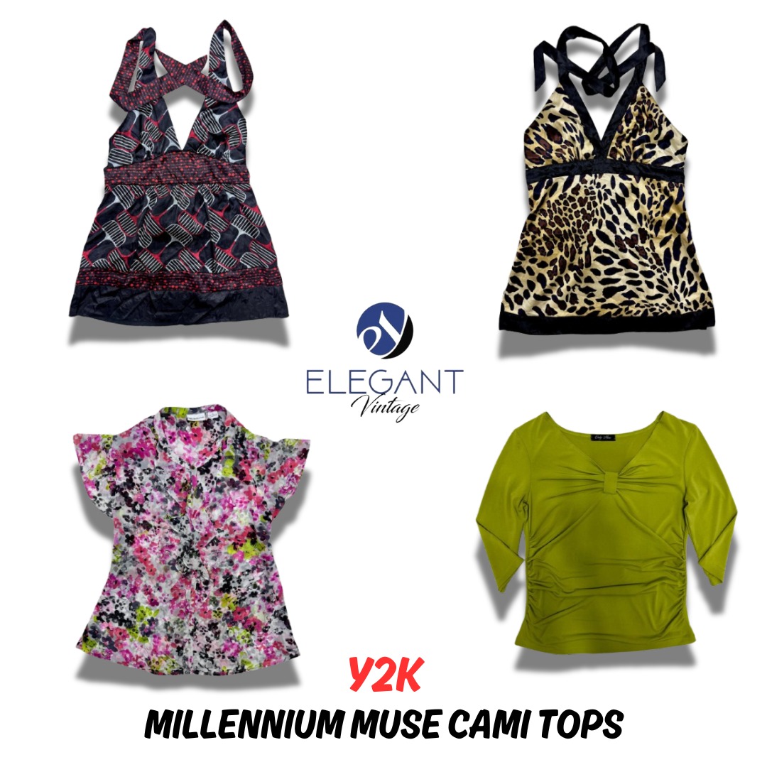 Y2K Millenium Muse Cami Tops - EV0247
