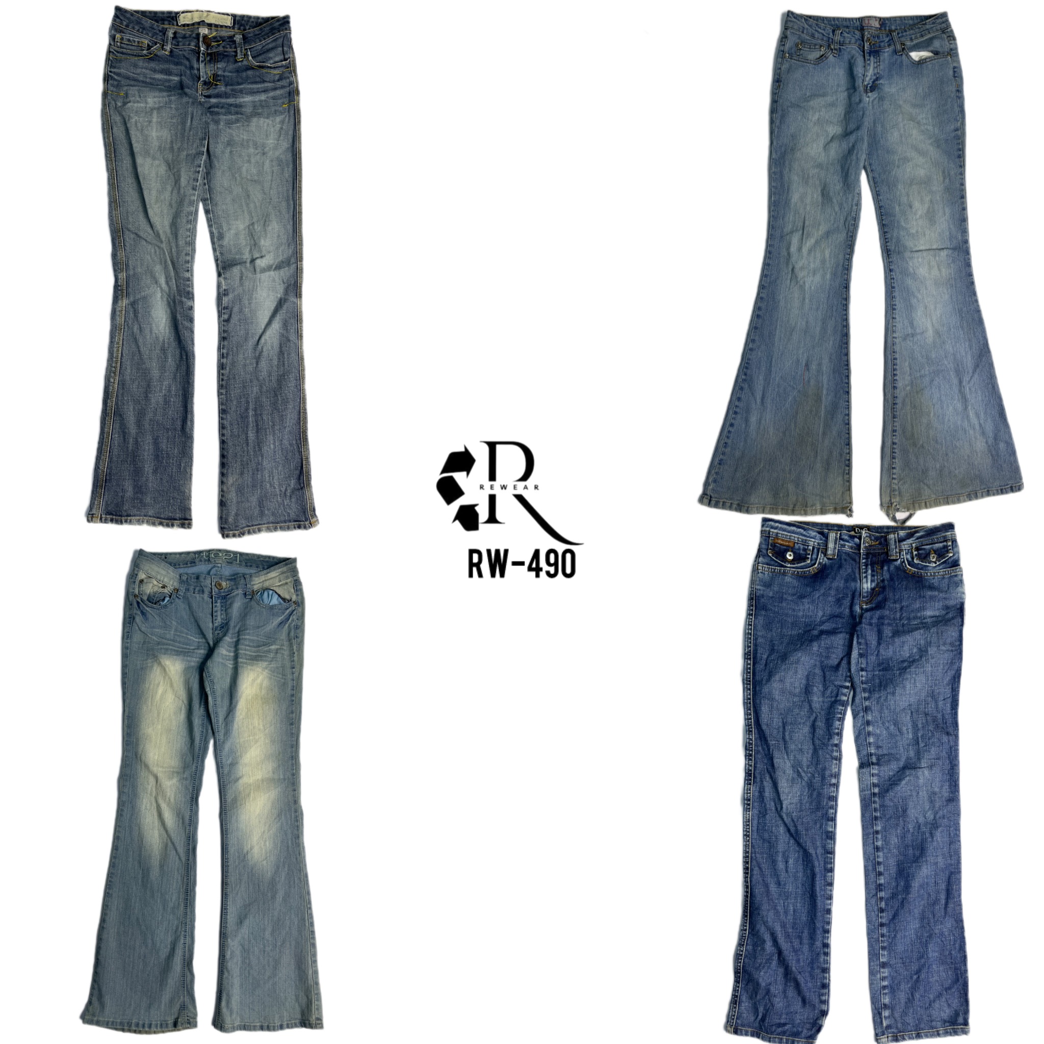 Y2K IT Girl Einzigartige Jeans (RW-489)