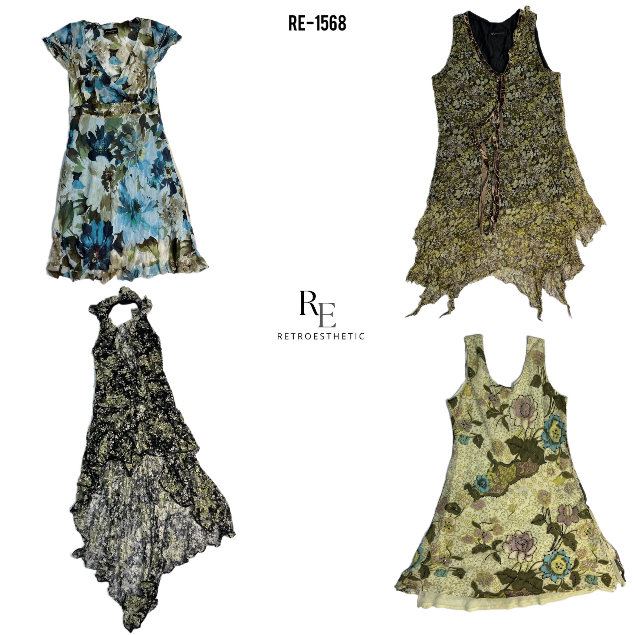 Y2K Grunge Summer Dresses (RE-1568)