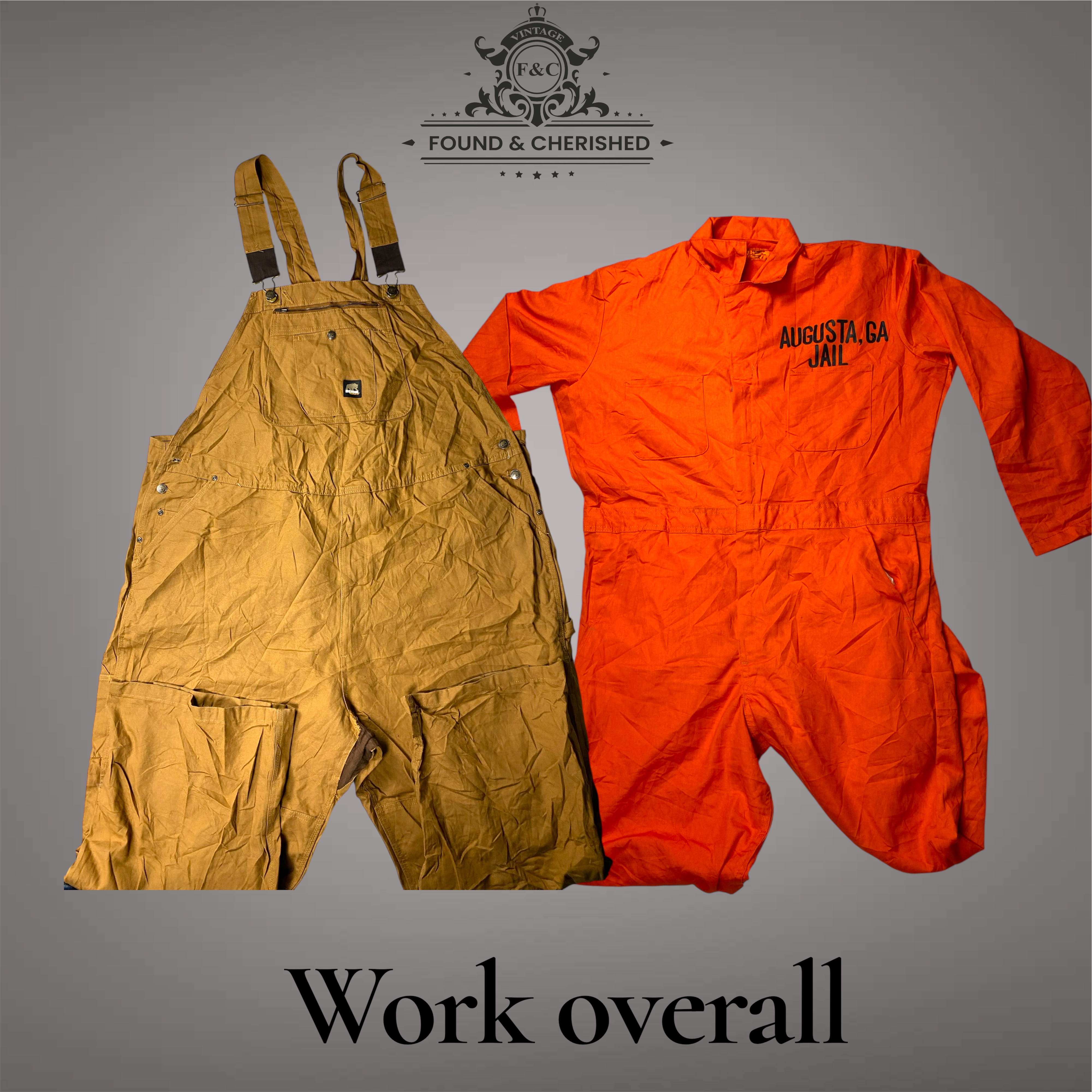 Branded Work Overall / 25 Pcs (fnc 301)