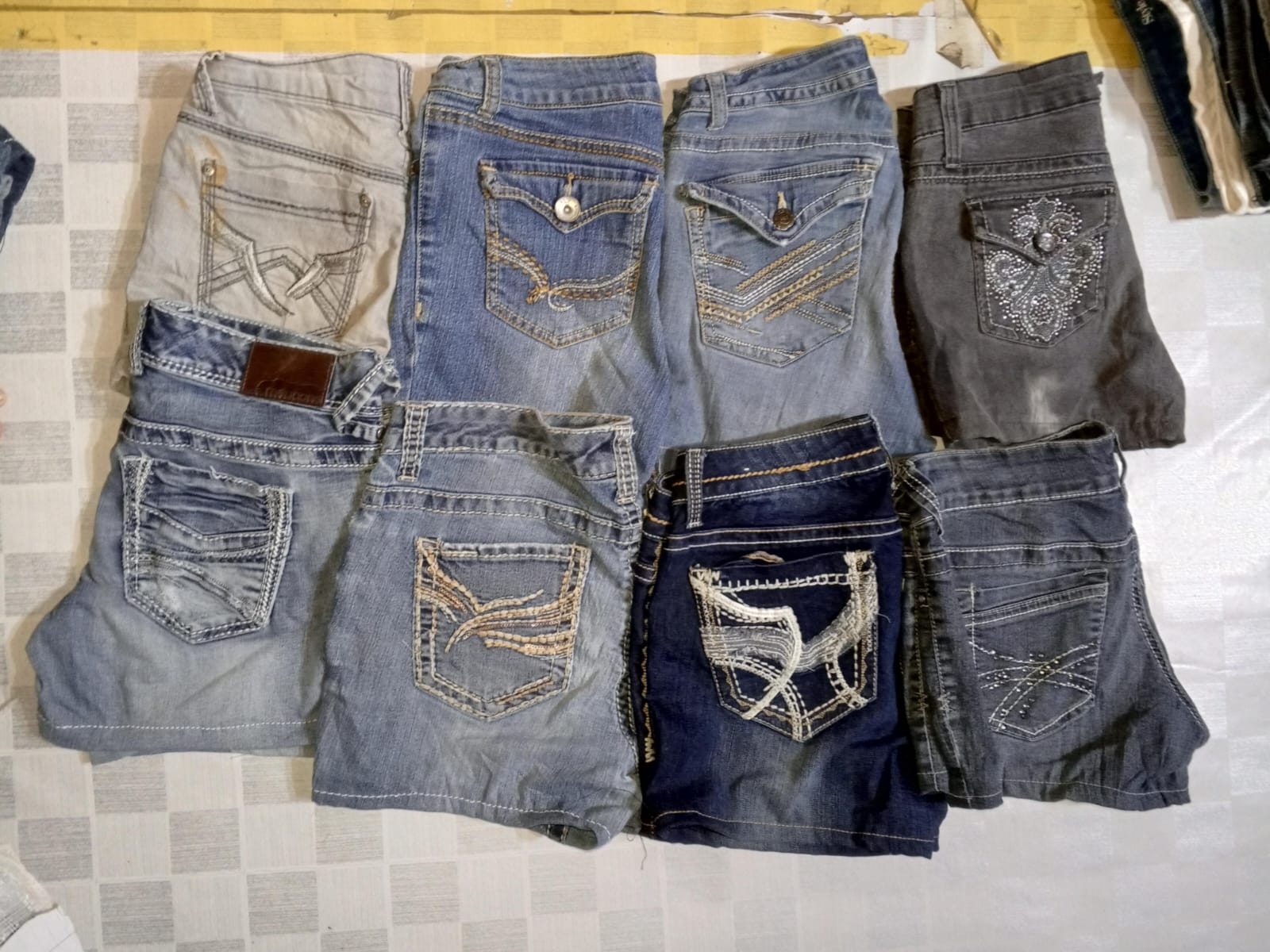 YMI AND OTHER BRAND MINI MICRO SHORTS (MR671)