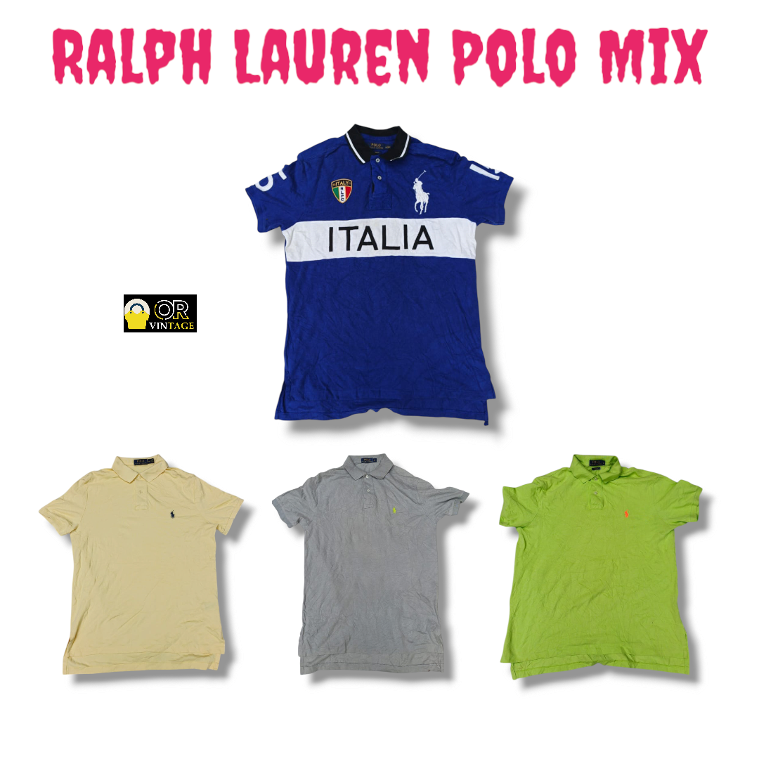Ralph Lauren Polo Bundle – T-Shirt, Sweatshirt & Cable Knit