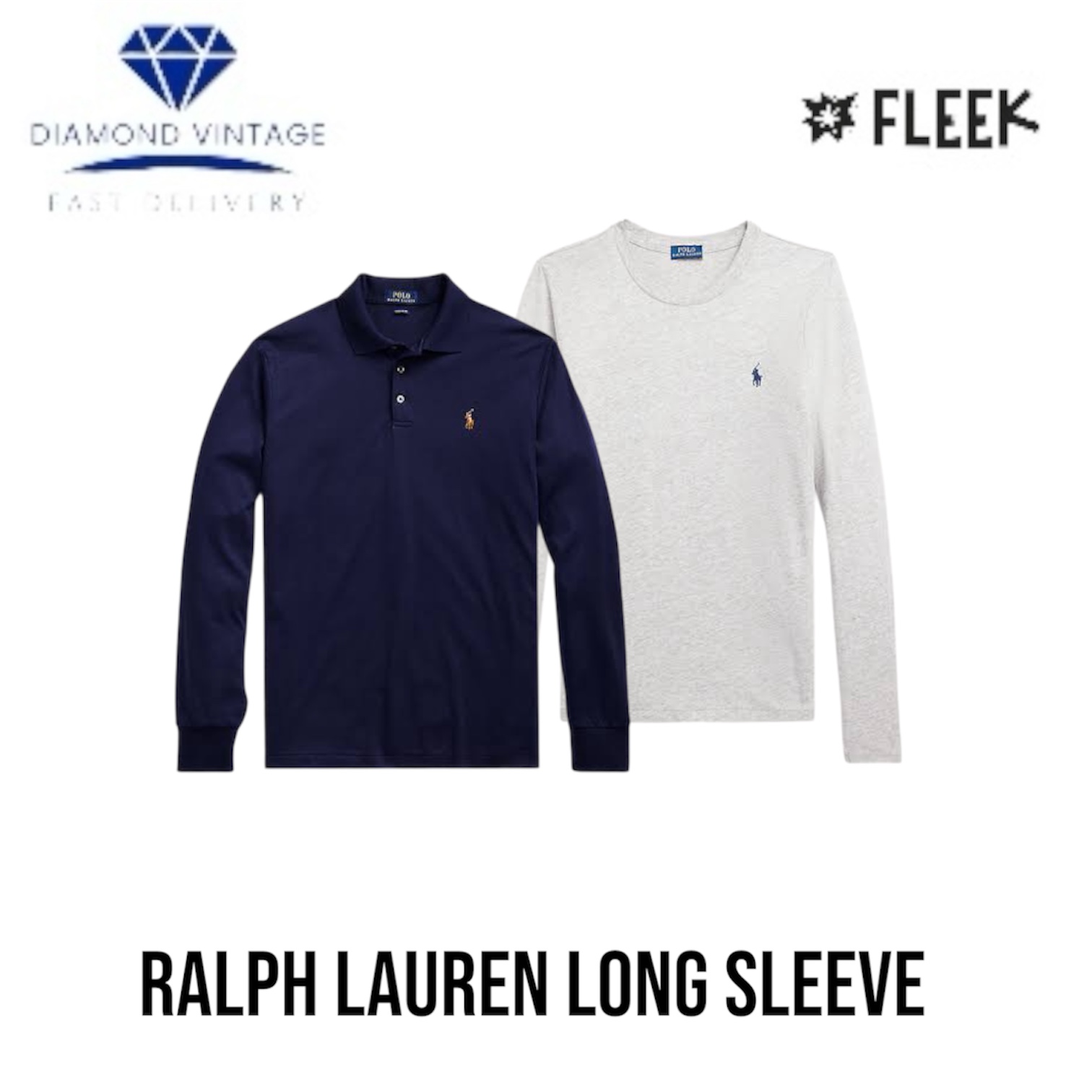 Ralph Lauren manga longa (DV -7- 180)