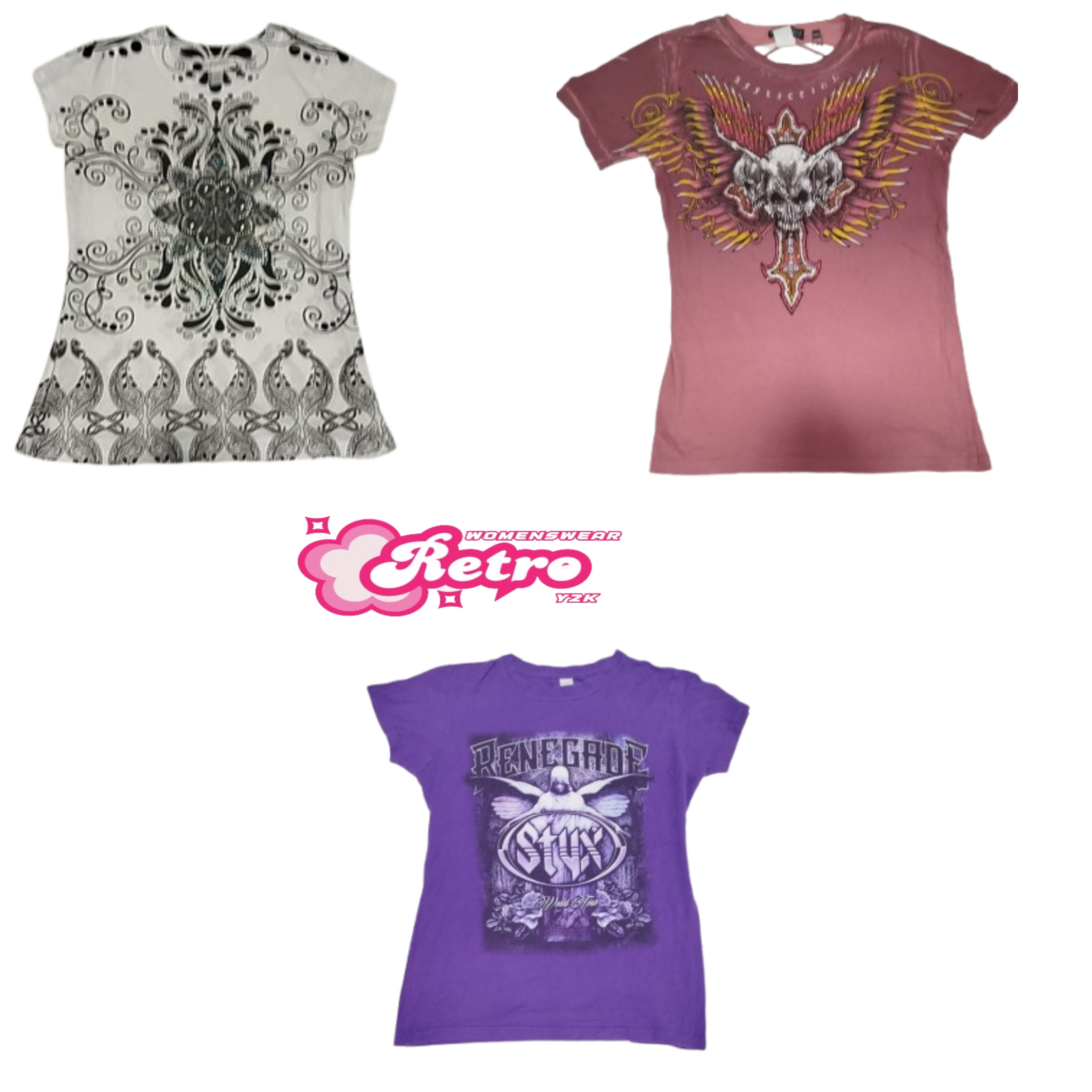 Icônico Y2K Bady Tee