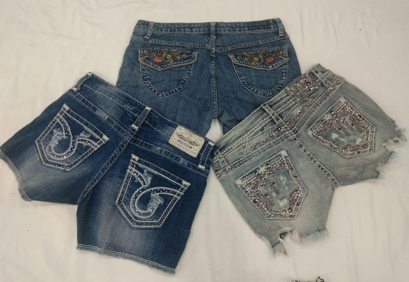 IQ0358 Estilo Streetwear Y2K Pantalones Cortos Mini
