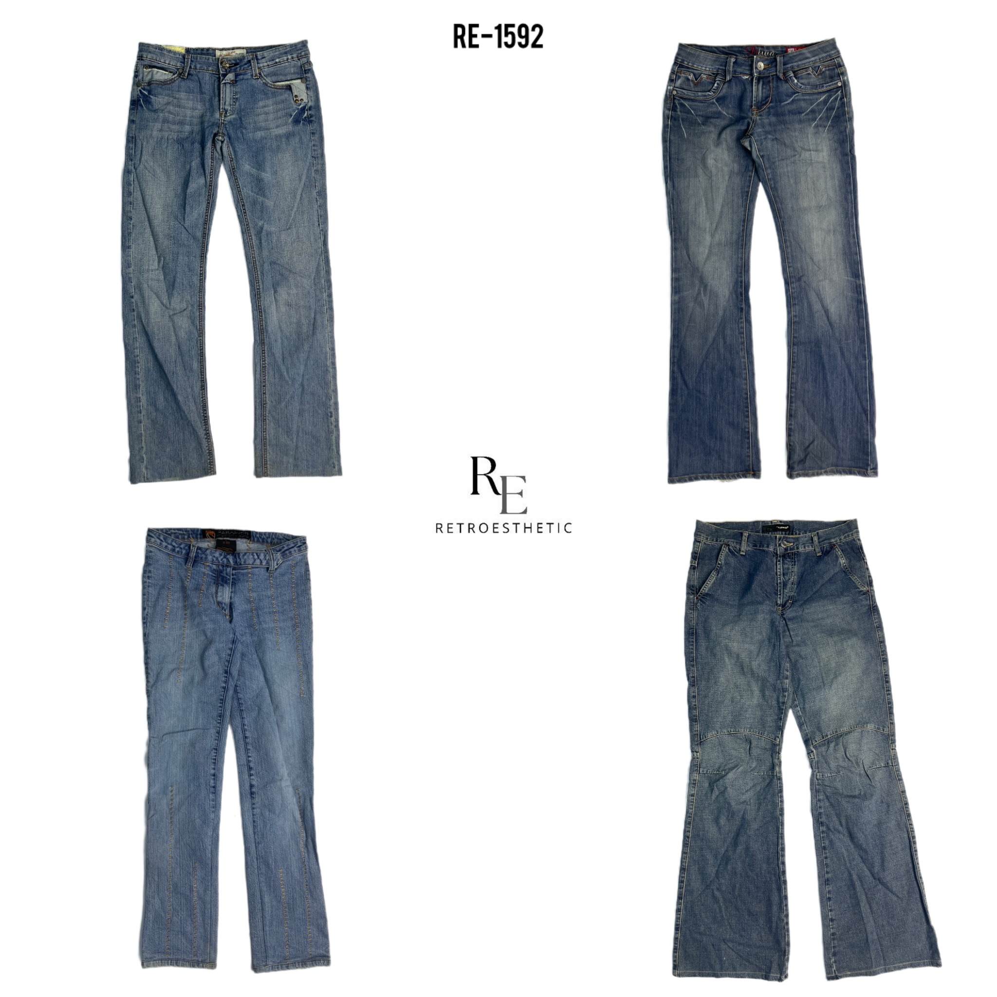 Y2K Britney Era Denim Jeans (RE-1592)