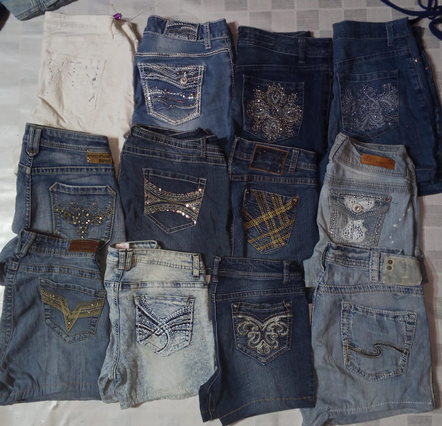 VIGOSS AND OTHER MIX BRANDS MINI SHORTS (ID 1245)