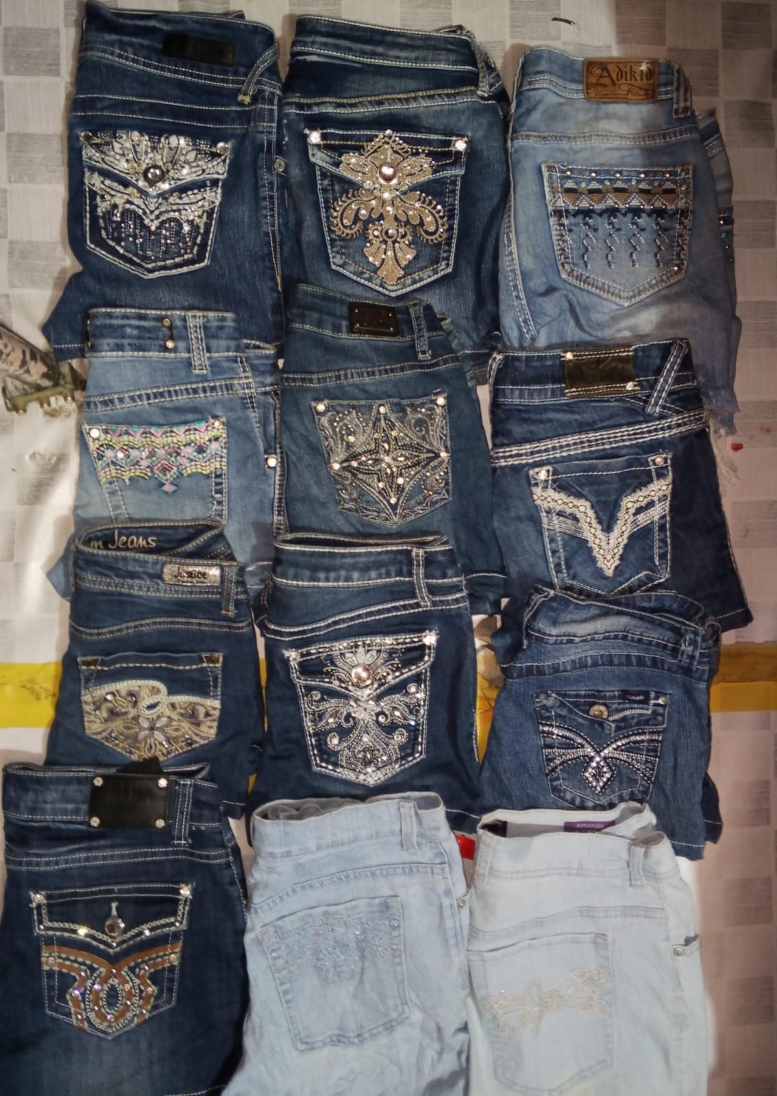 VIGOSS AND OTHER MIX BRANDS MINI SHORTS (ID 1147)