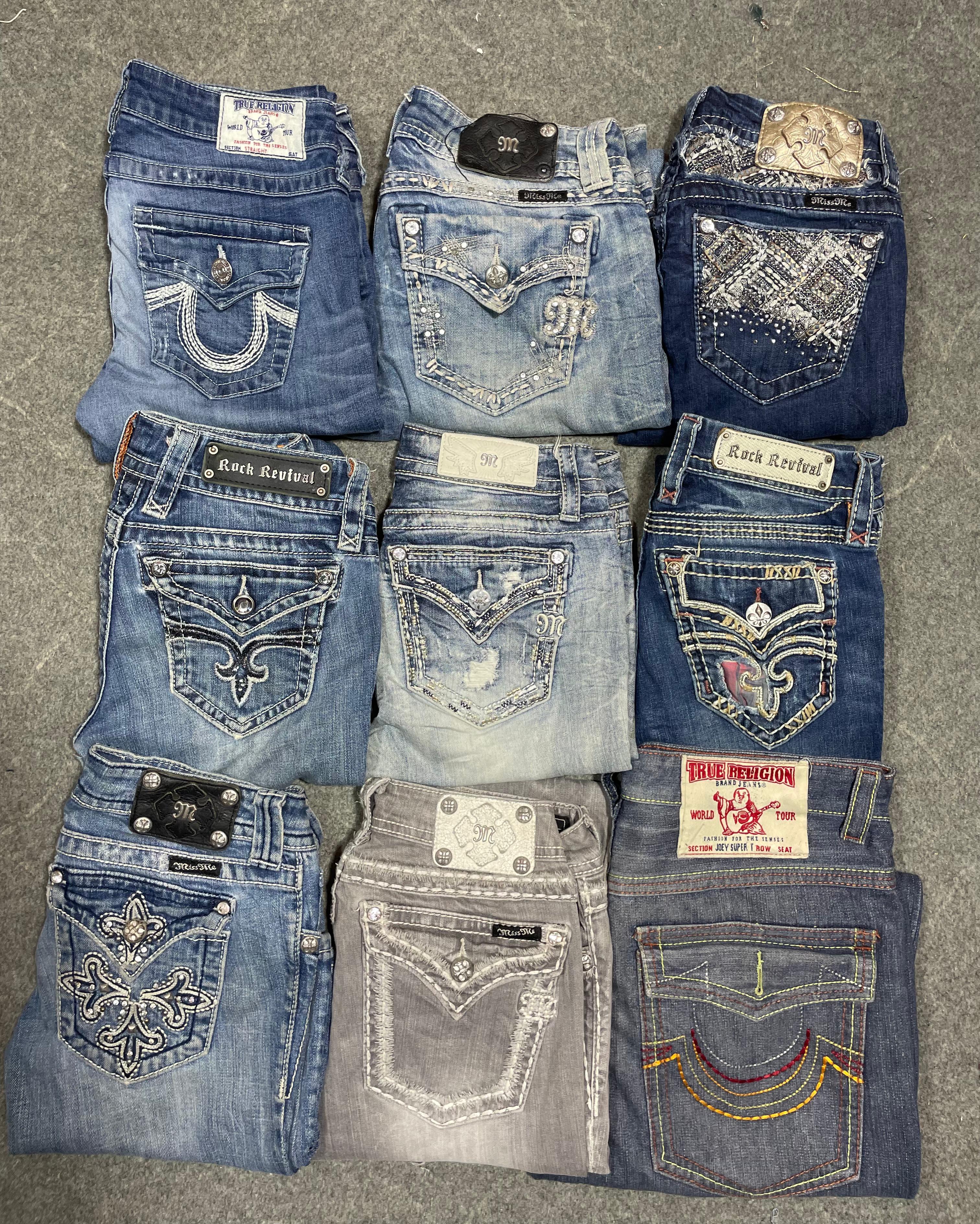 Miss me True Religion Rock Revival jeans
