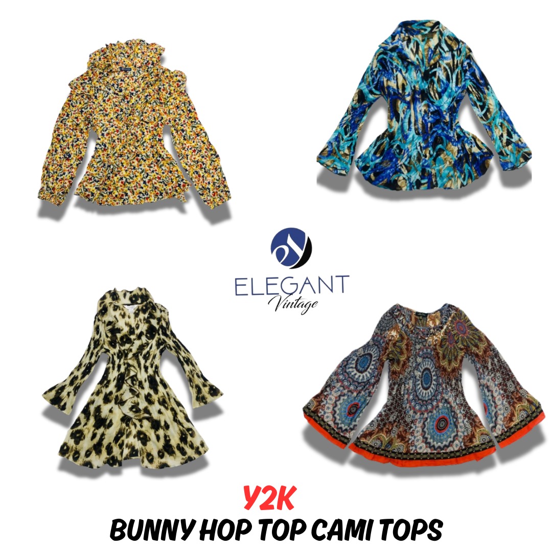 Y2K Bunny Hop Top Cami Tops - EV0759