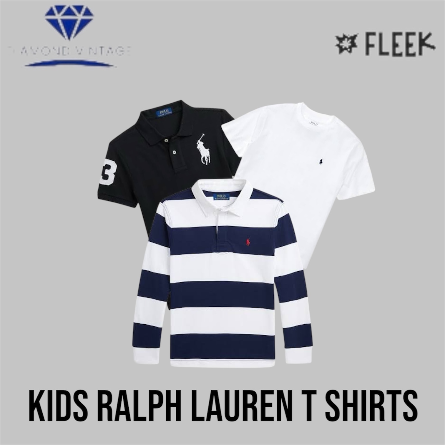 Kinder Ralph Lauren T-Shirts L/s (Dv -7- 205)