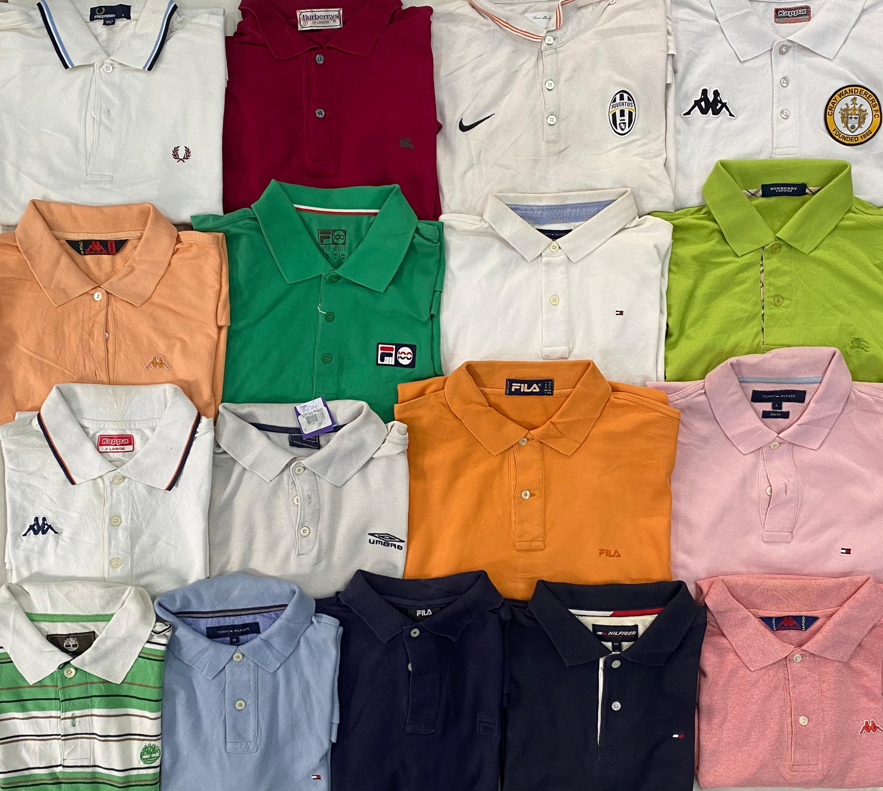 T-shirts à col étiqueté