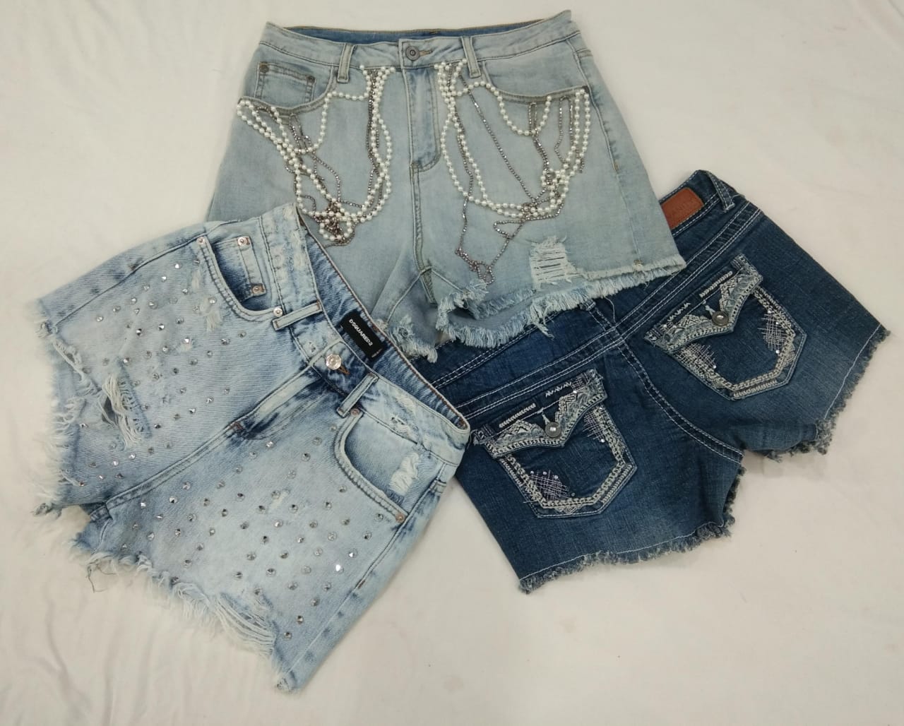 IQ0368 Y2K Fancy Mini Shorts