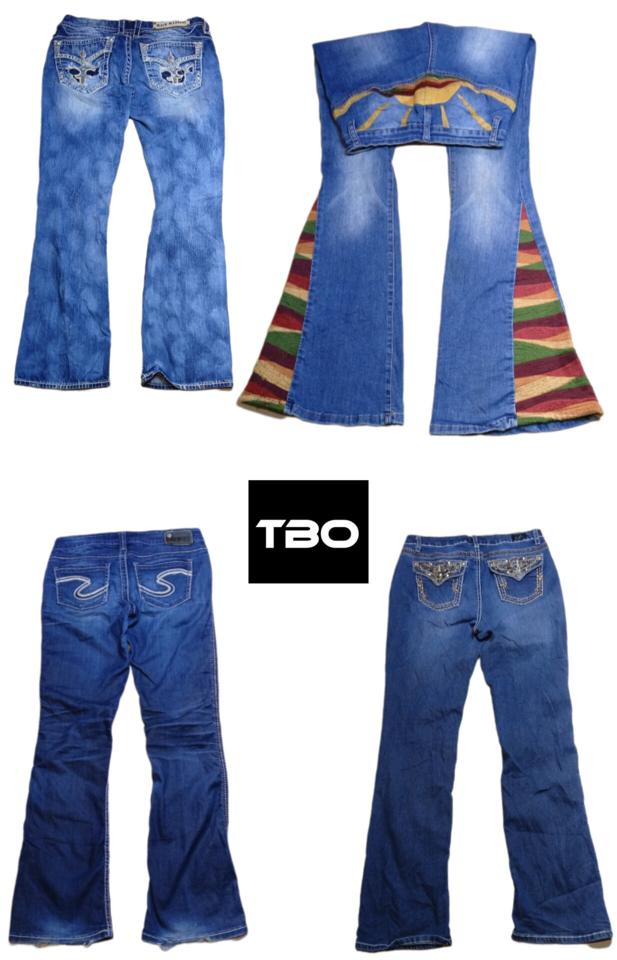 Schöne Detailing Jeans