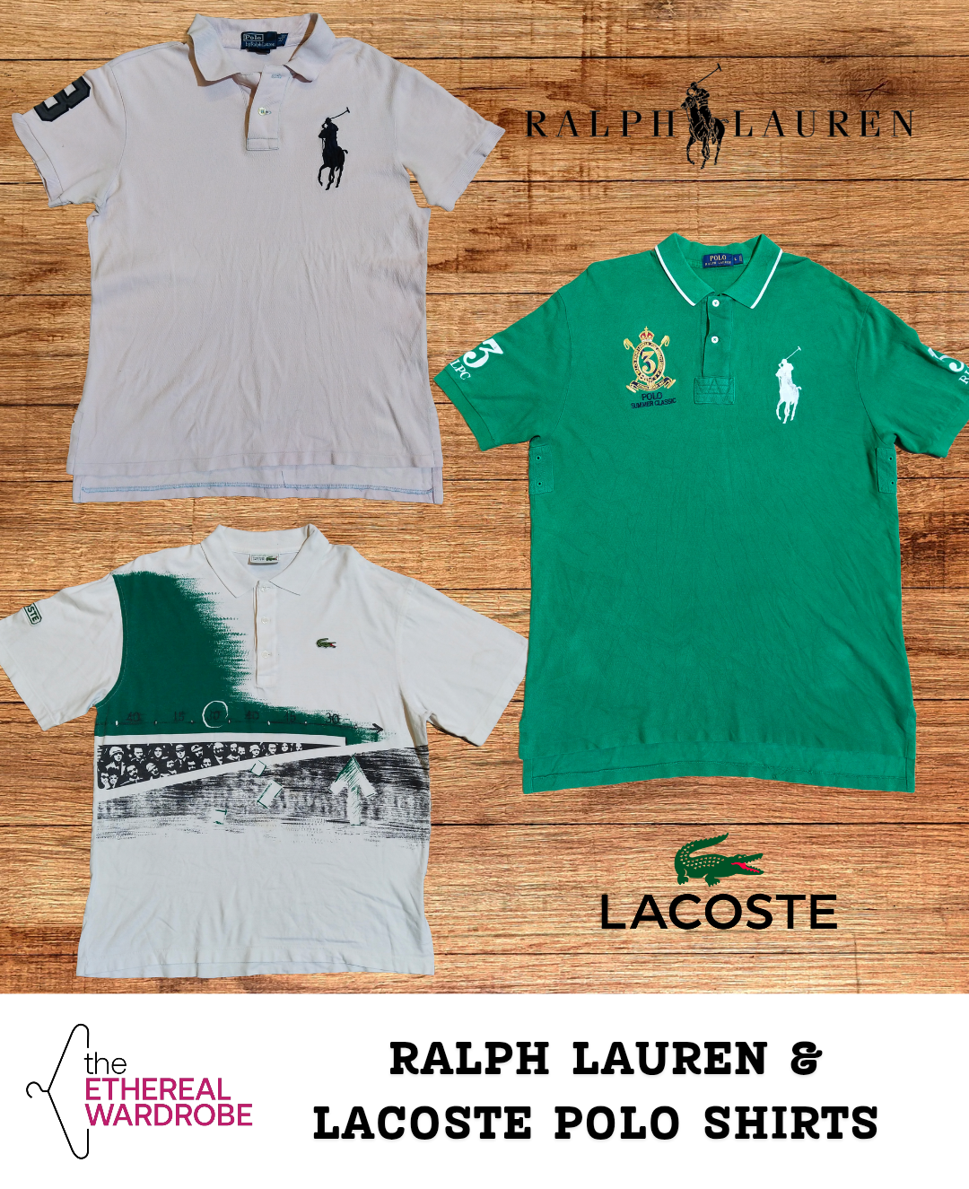 Ralph Lauren & Lacoste Polo Shirts