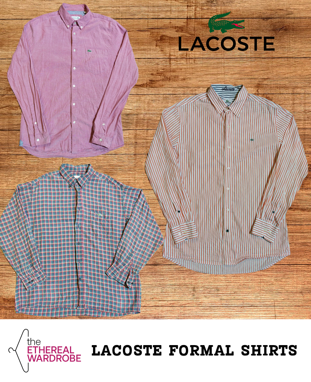 Lacoste Formal Full Sleeves Shirts