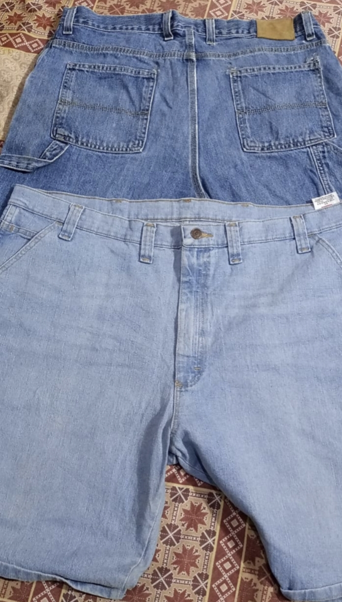shorts en denim