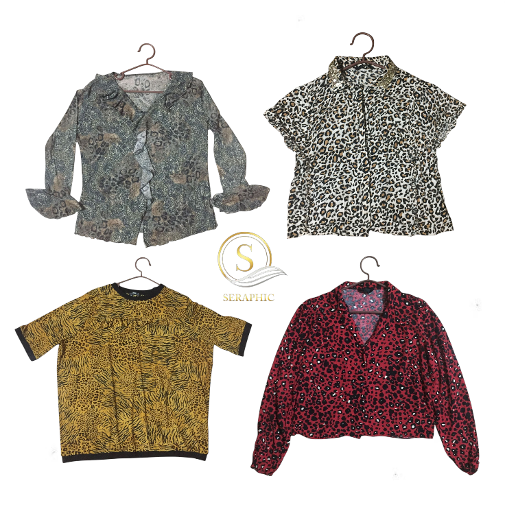 Leopardenmuster Mix Top