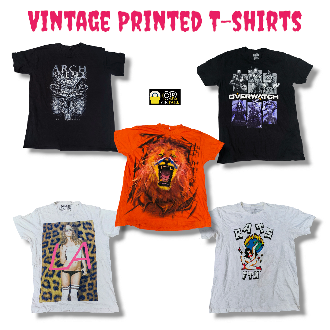 ビンテージプリントTシャツ