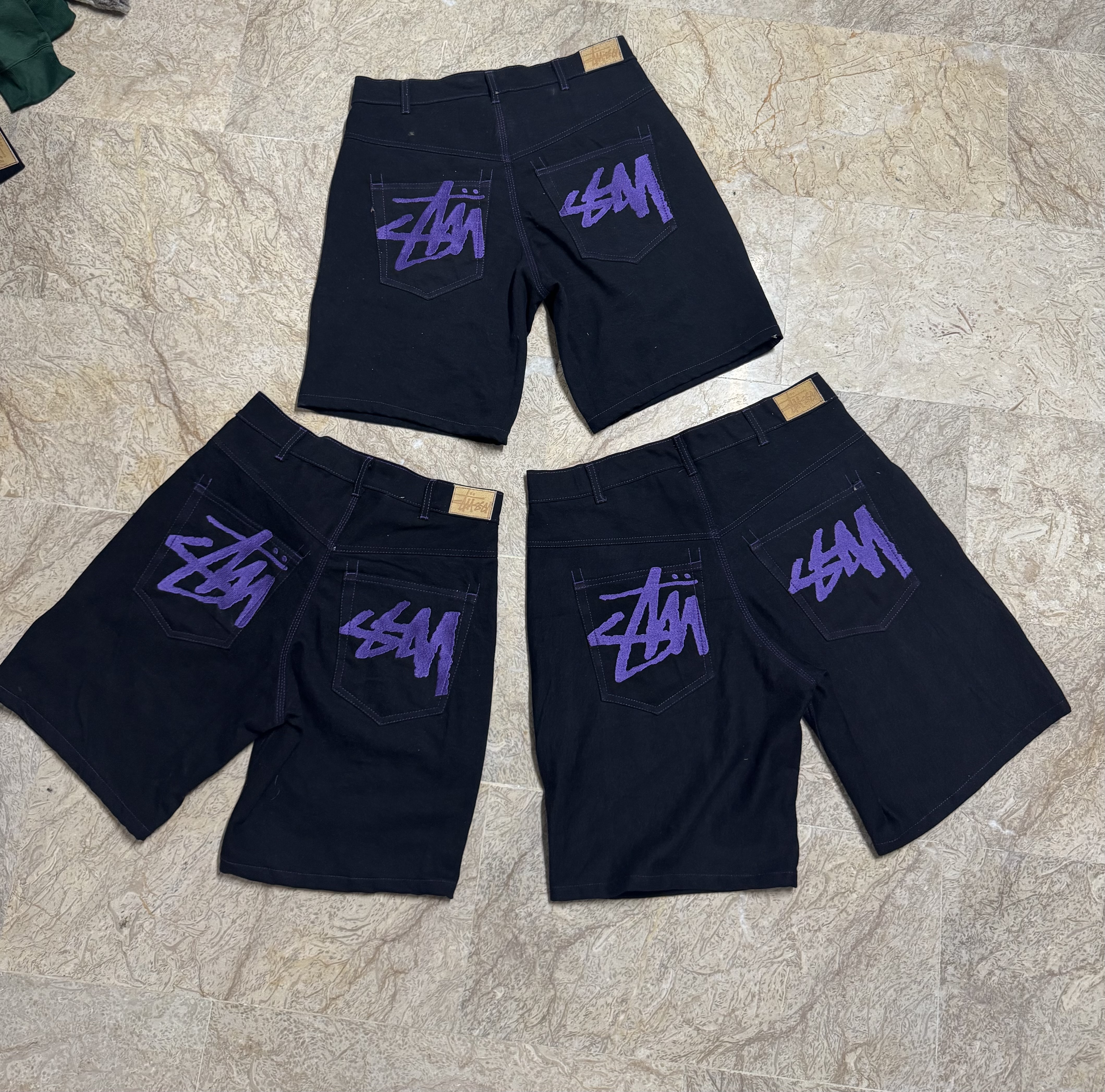 shorts stussy estilo reworked