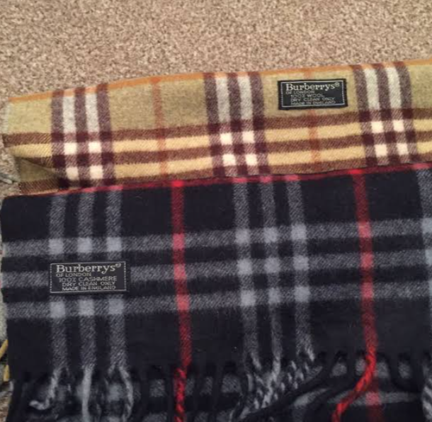Sciarpa Burberry Y2K